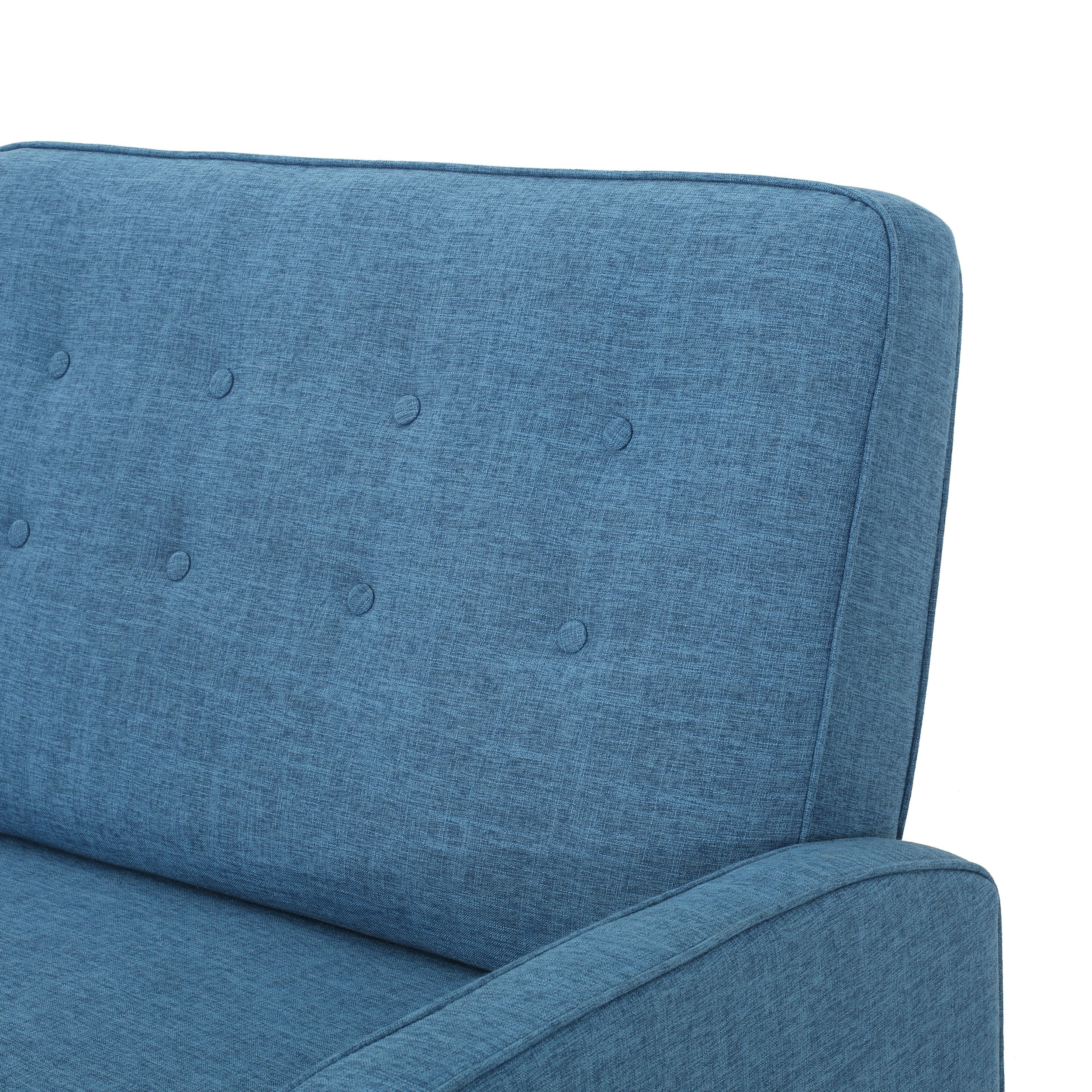 Callade Buttoned Fabric Reclining Loveseat - furnishings