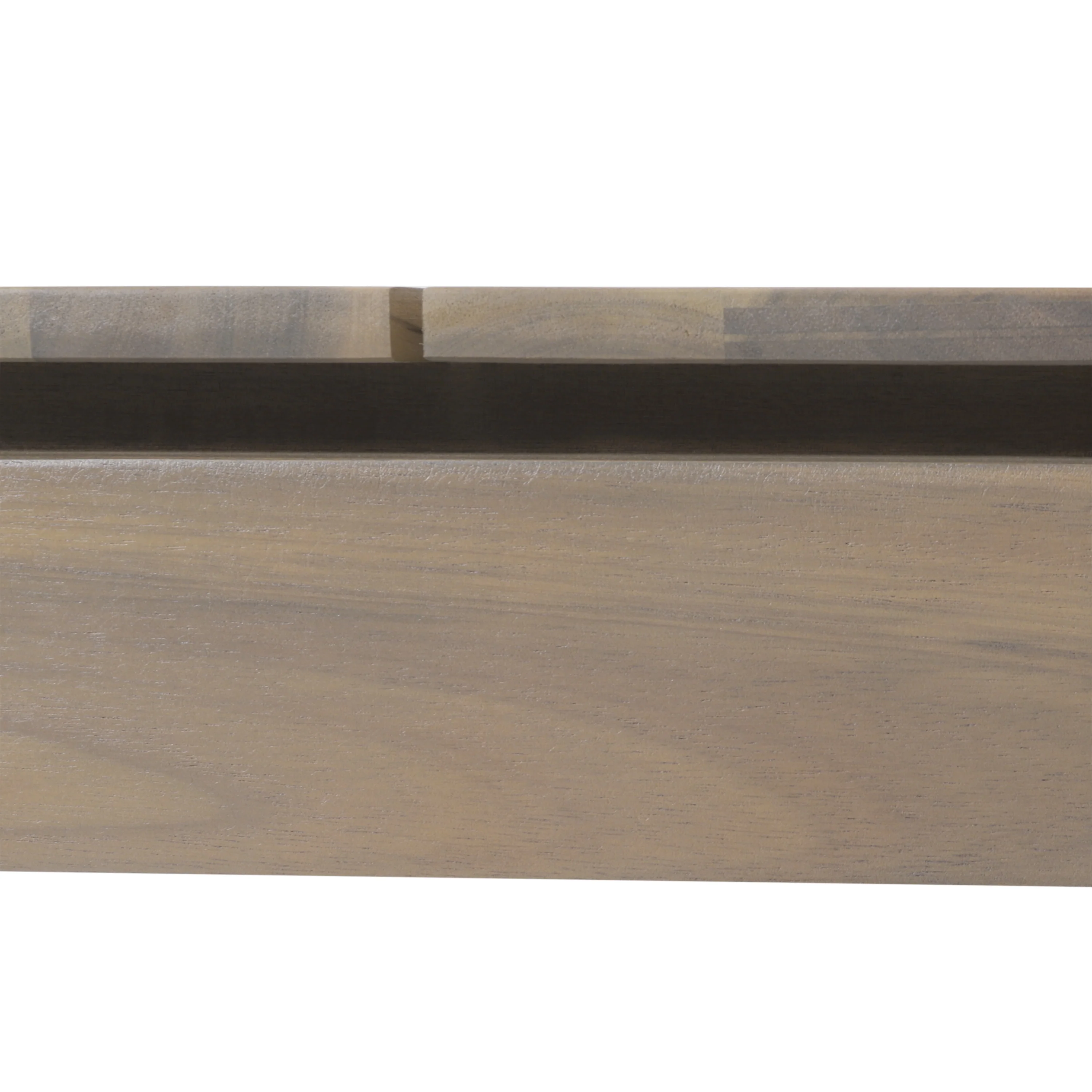 Tellin Acacia Wood 6 Seater Dining Table, Light Ash - furnishings
