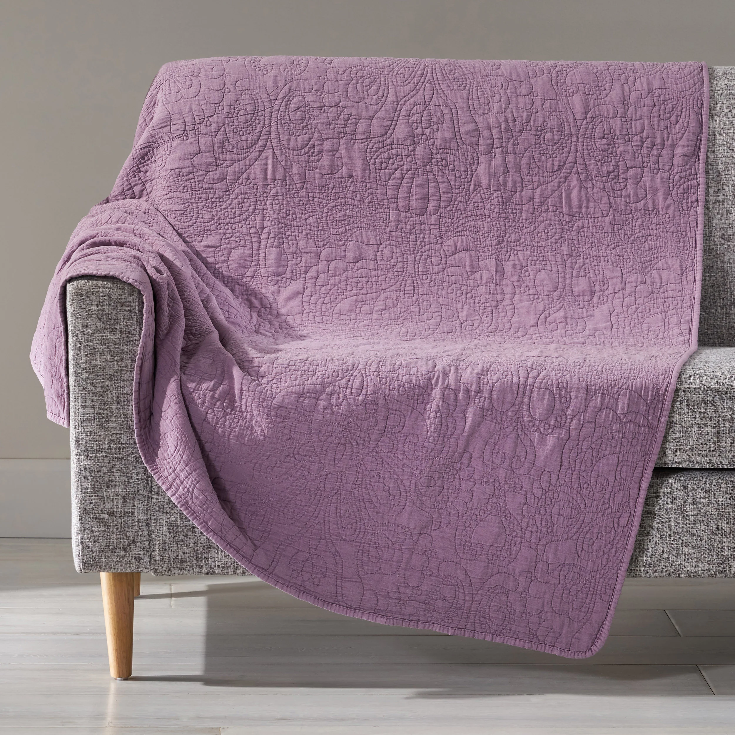 Anasophia Embroidered Throw Blanket - furnishings