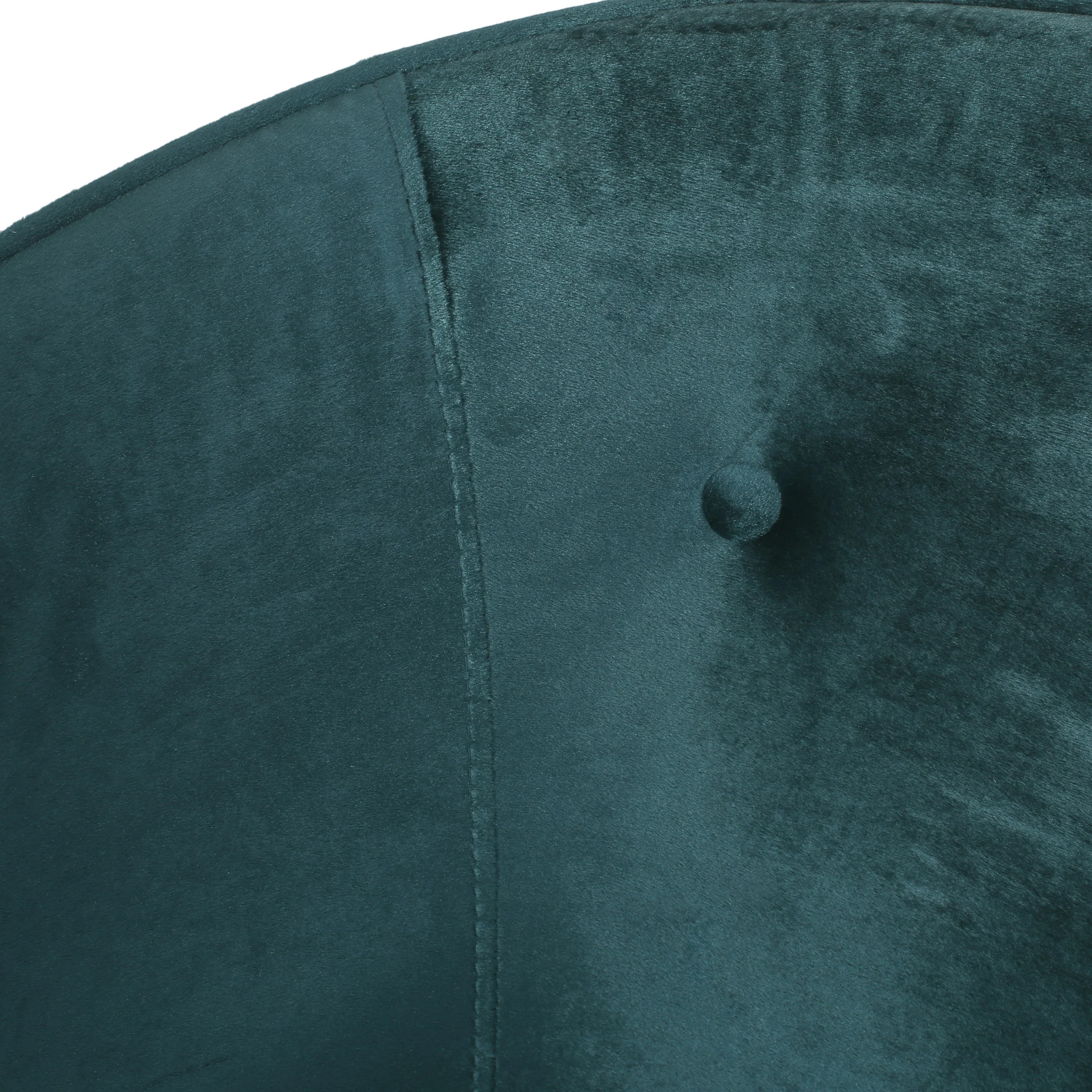 Malinta Modern Glam Tufted Velvet Dining Chair - furnishings