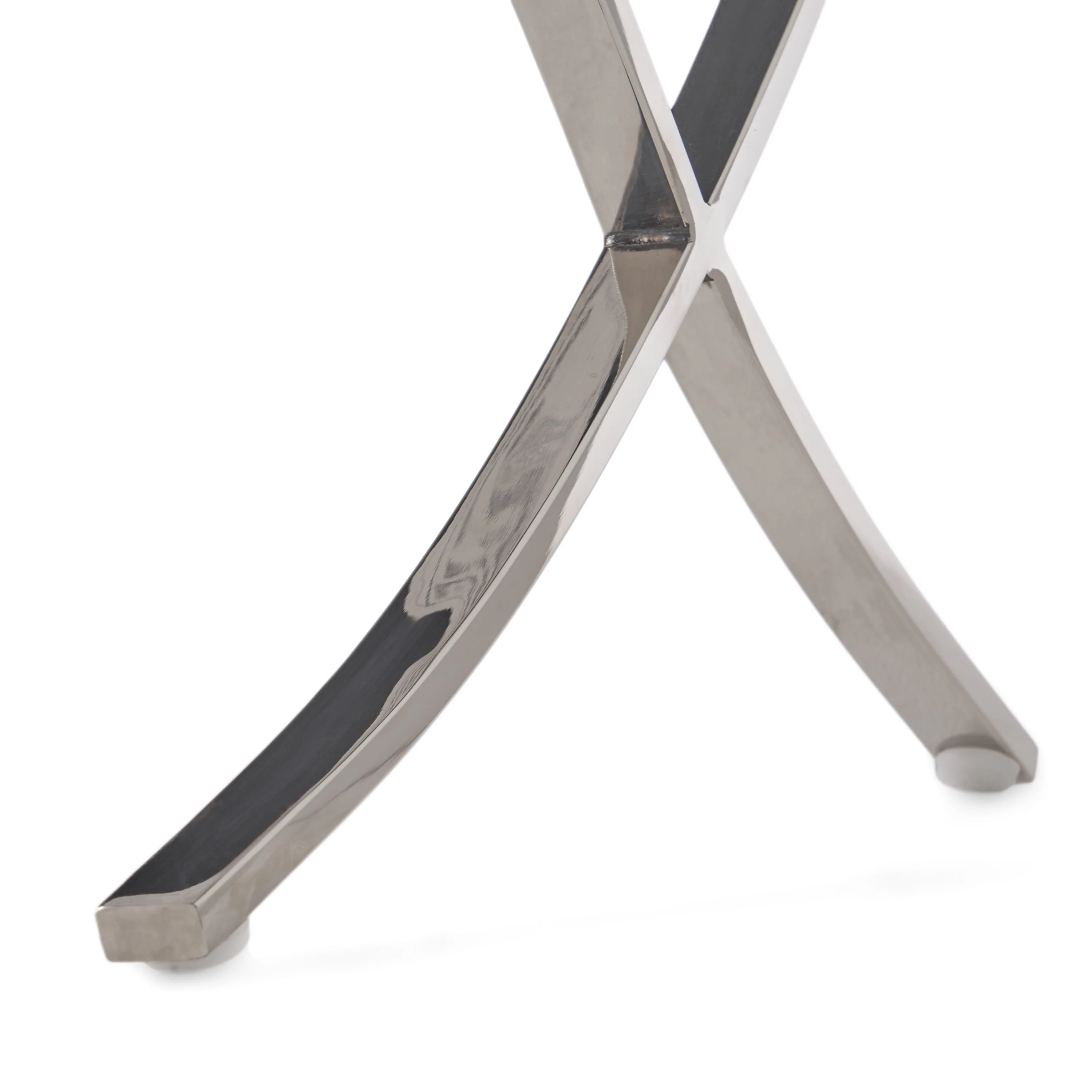 Pandora Modern Design White Leather Dining Chairs (set of 2) - furnishings
