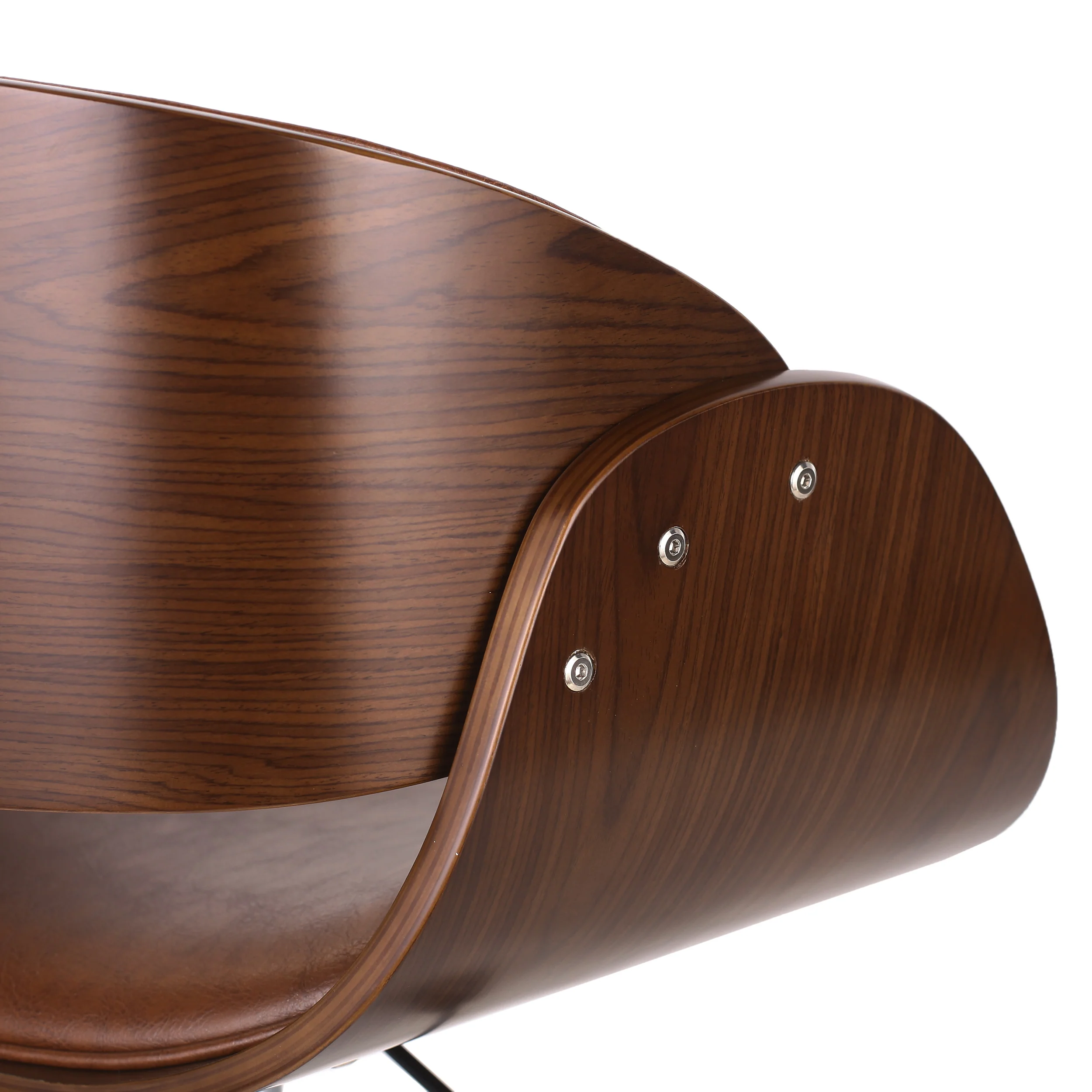 Stillmore Mid-Century Modern Upholstered Swivel Office Chair - furnishings