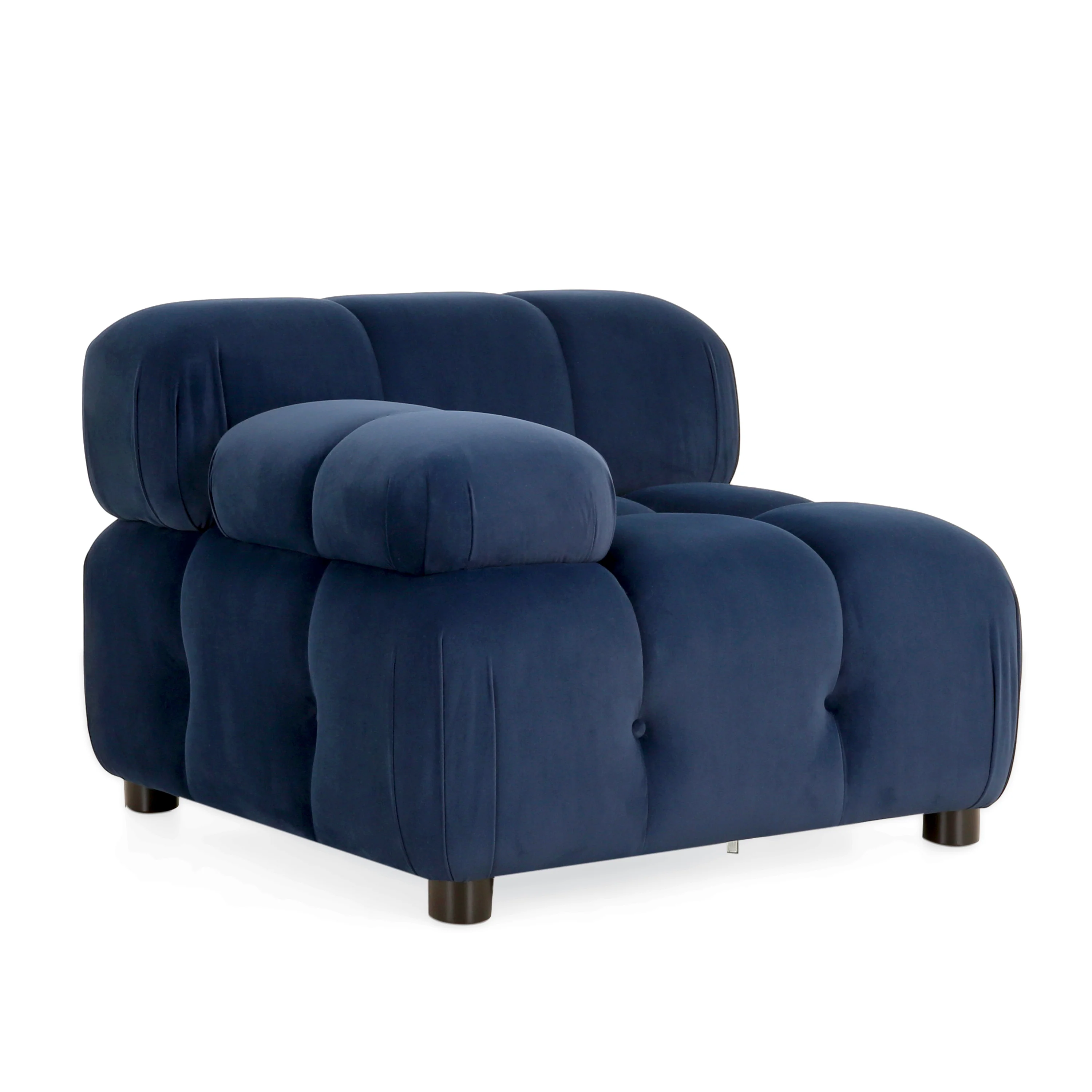 Kildare Velvet 3 Seater Modular Tufted Sofa - furnishings