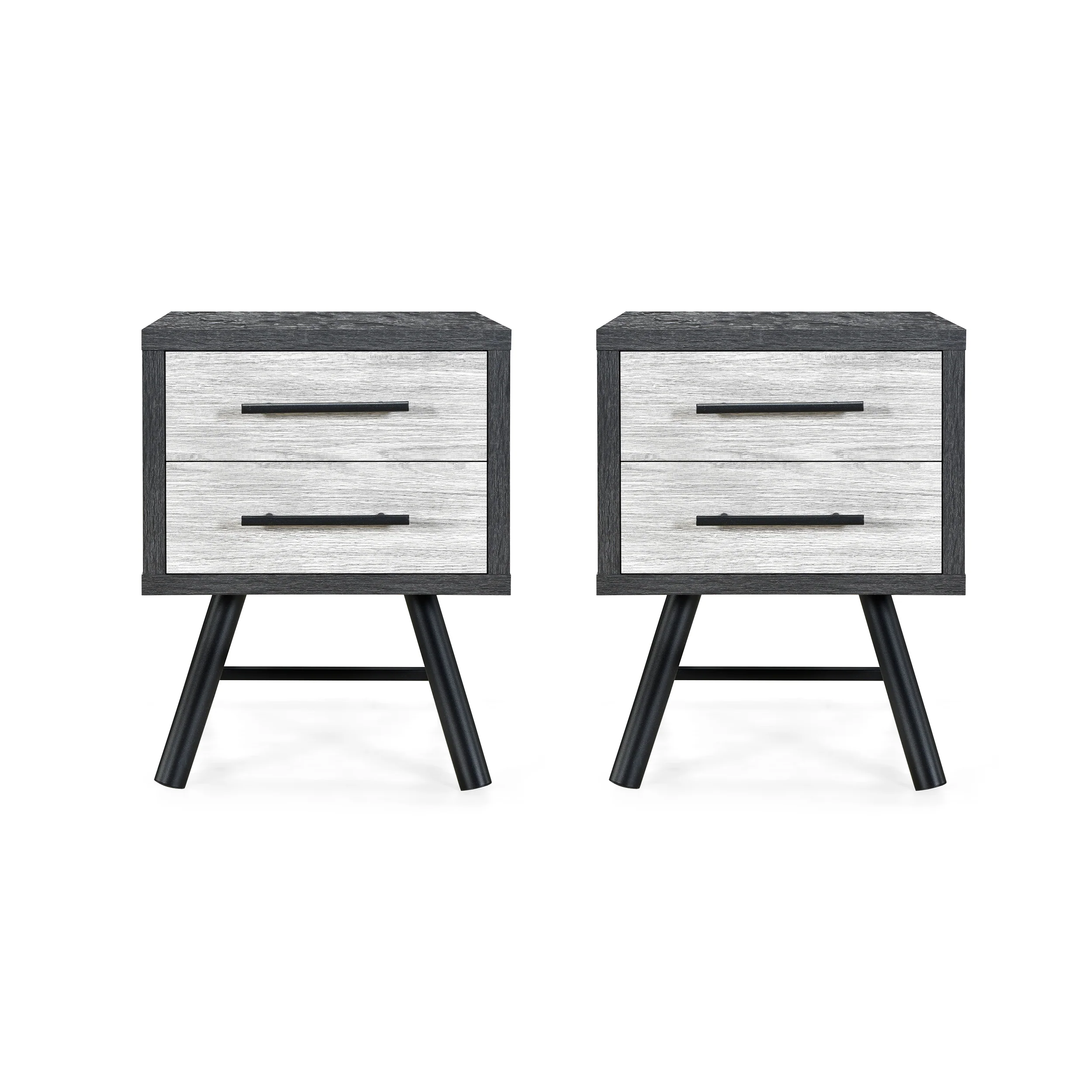 Amariana Mid-Century Modern Nightstands (Set of 2) - furnishings