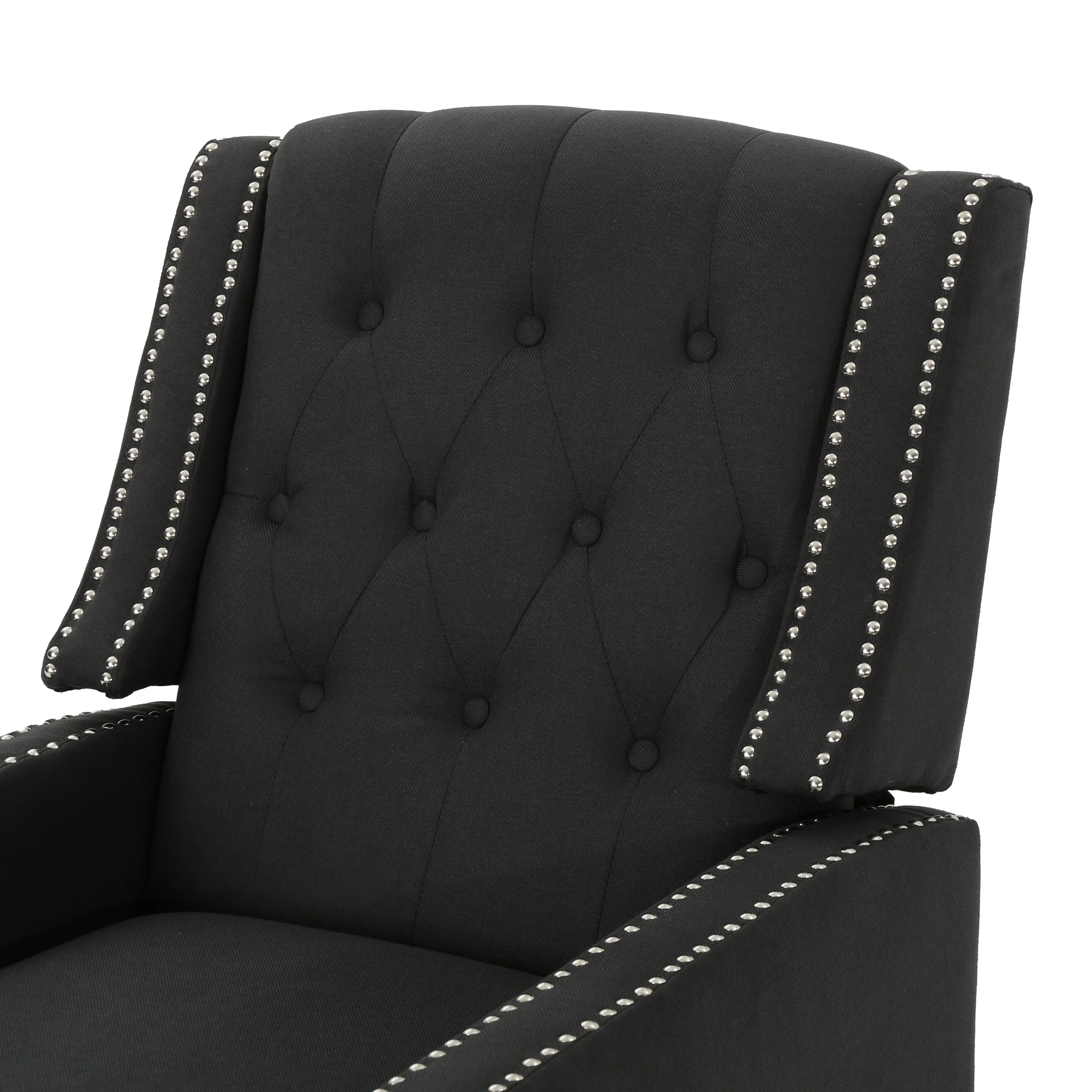 Izaak Tufted Back Fabric Recliner Chair - furnishings