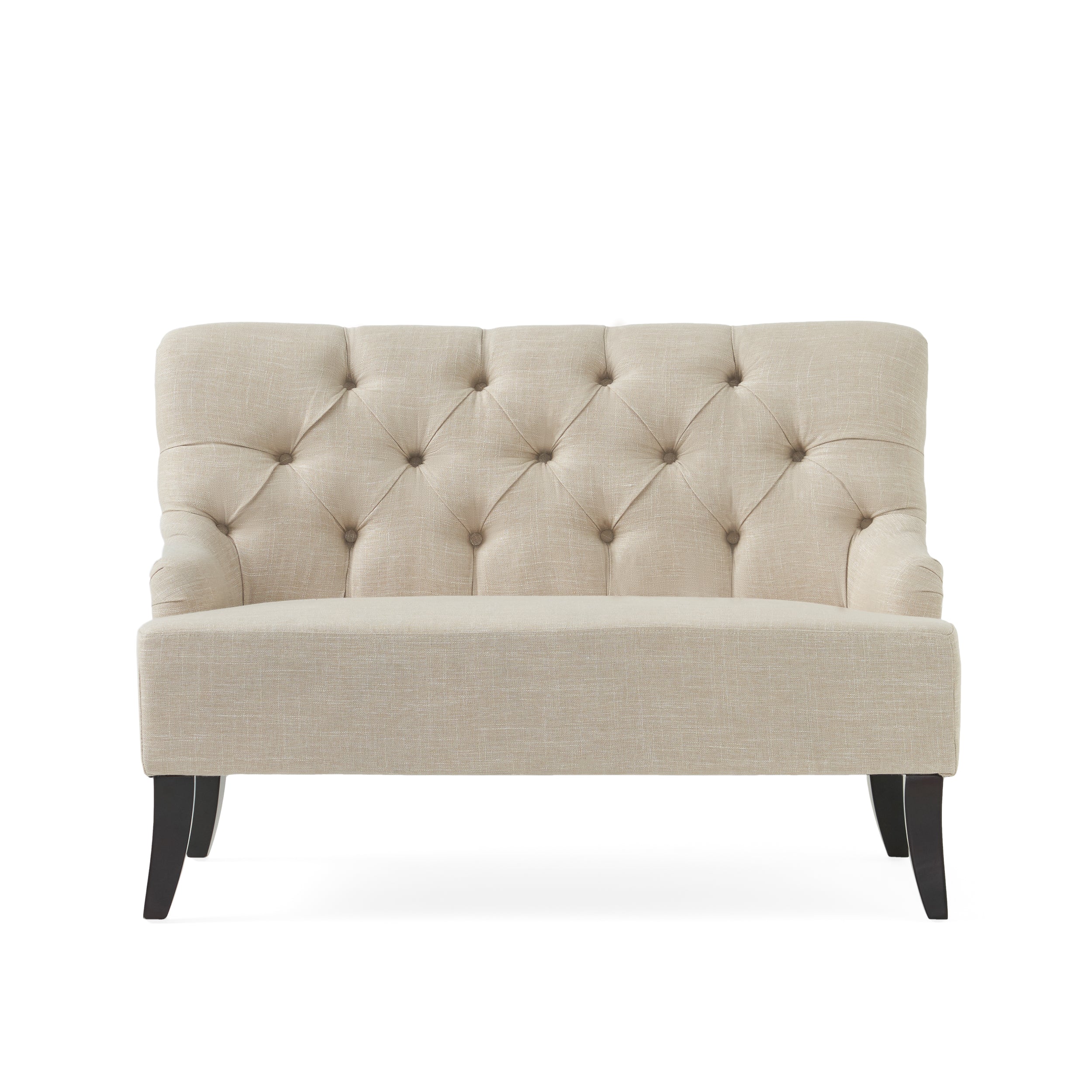 Nicoletta Fabric Settee Loveseat - furnishings
