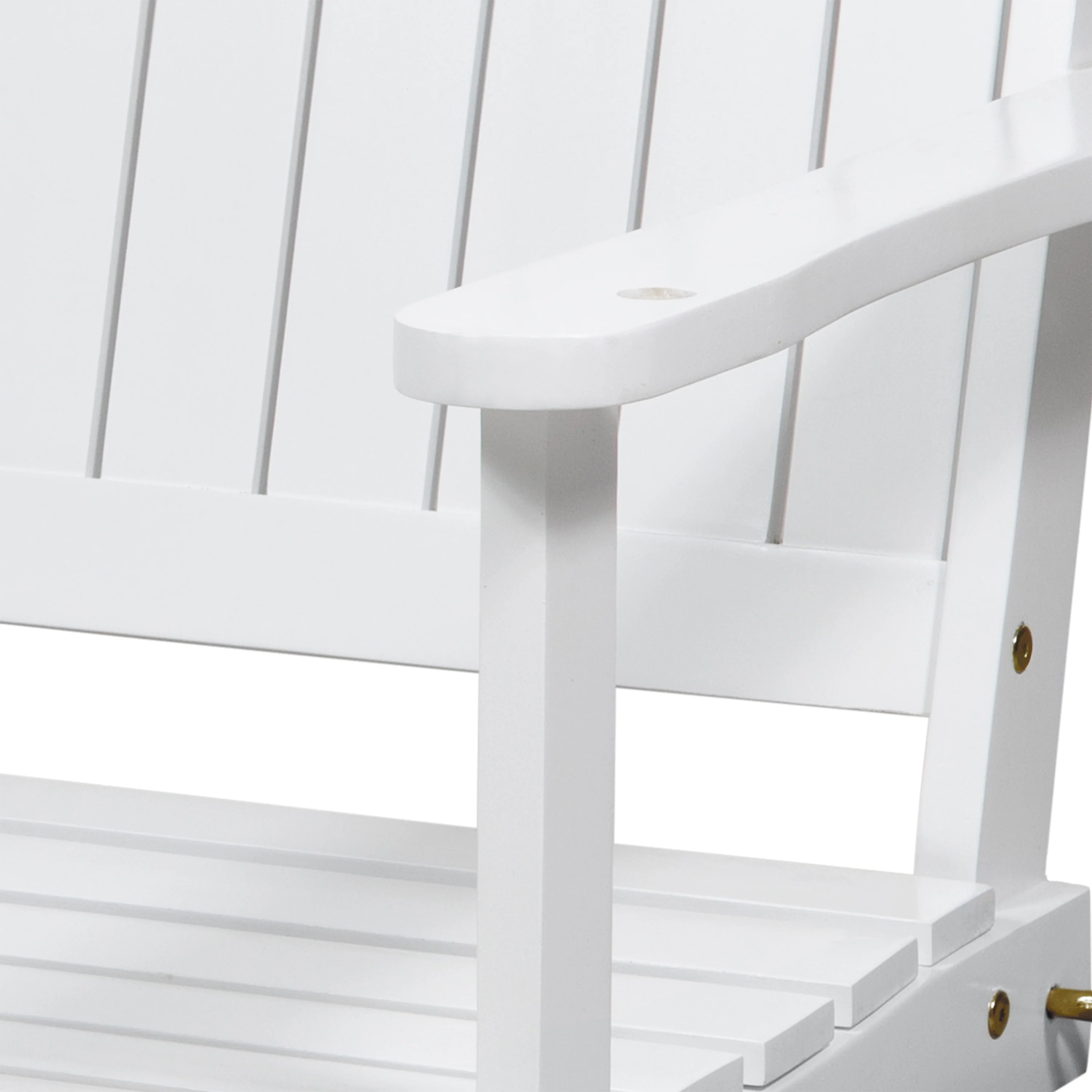 Caspian Outdoor Acacia Wood Porch Swing - furnishings