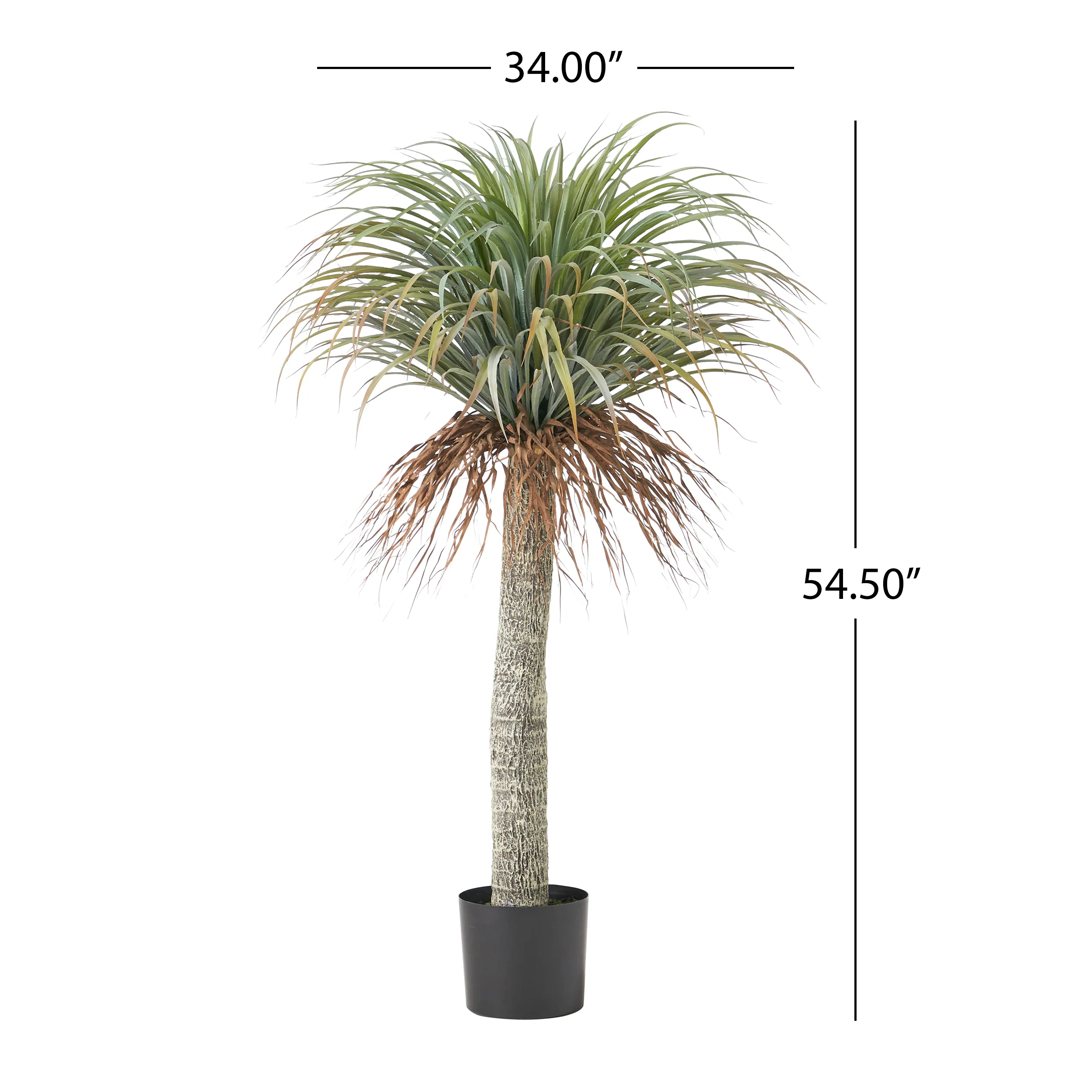 Artificial Yucca Plant, 4.5' x 3' - furnishings
