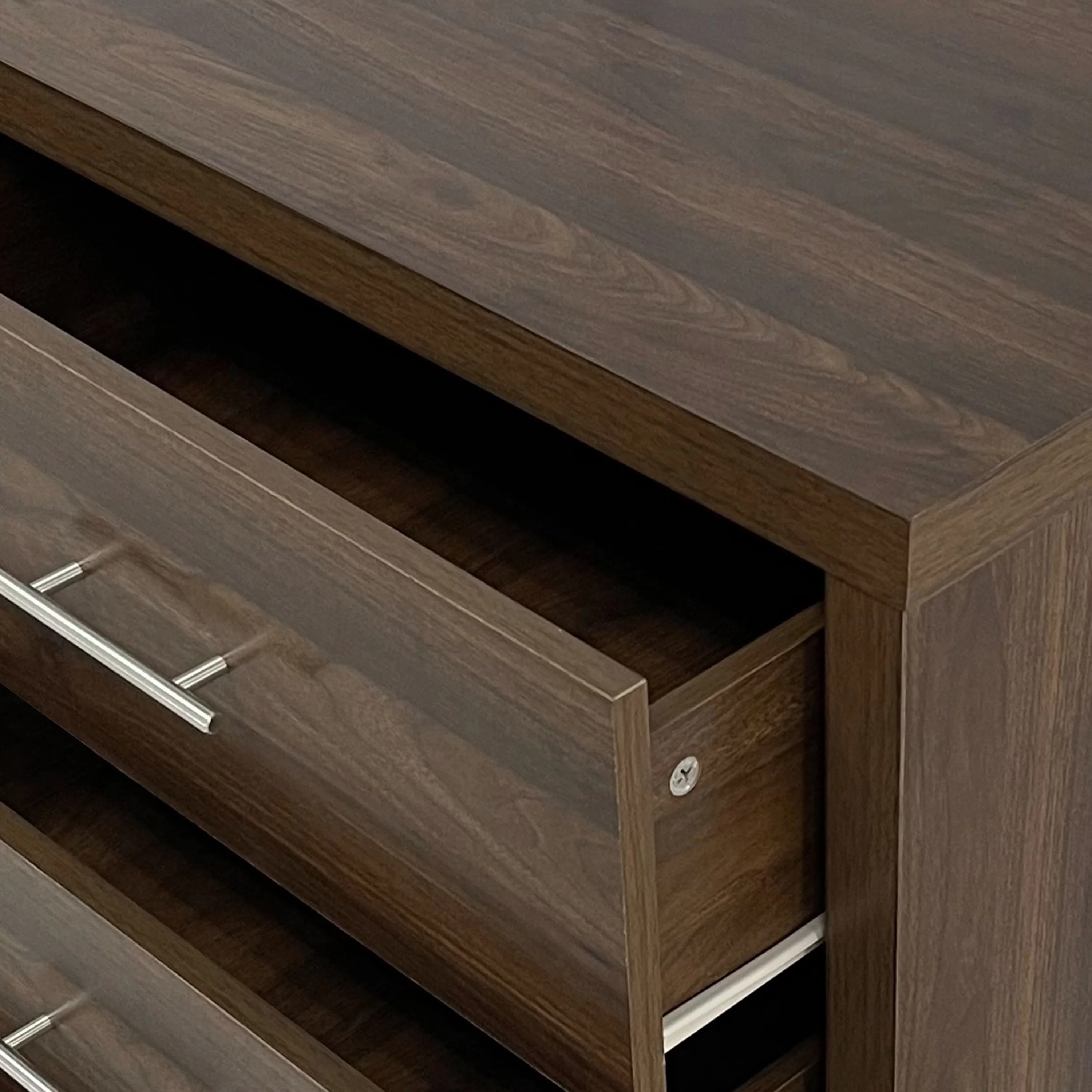 Marlette Modern Faux Wood 6 Drawer Double Dresser - furnishings