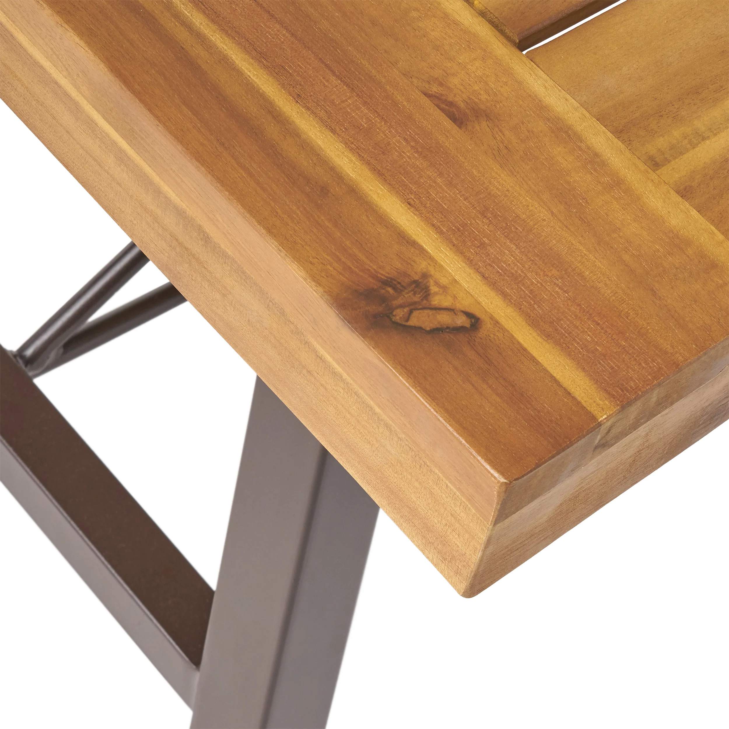 Easter Outdoor Acacia Wood Coffee Table, Teak - furnishings