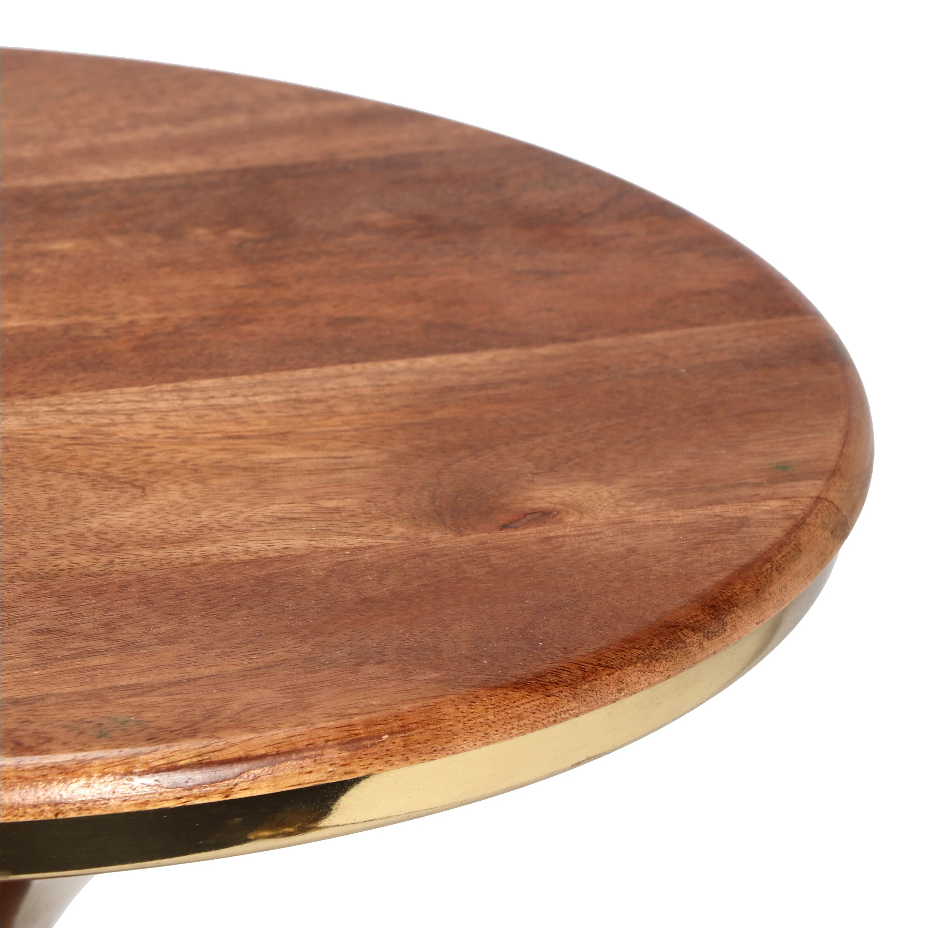 Ardene Luxury Round Pedestal Side End Table - furnishings