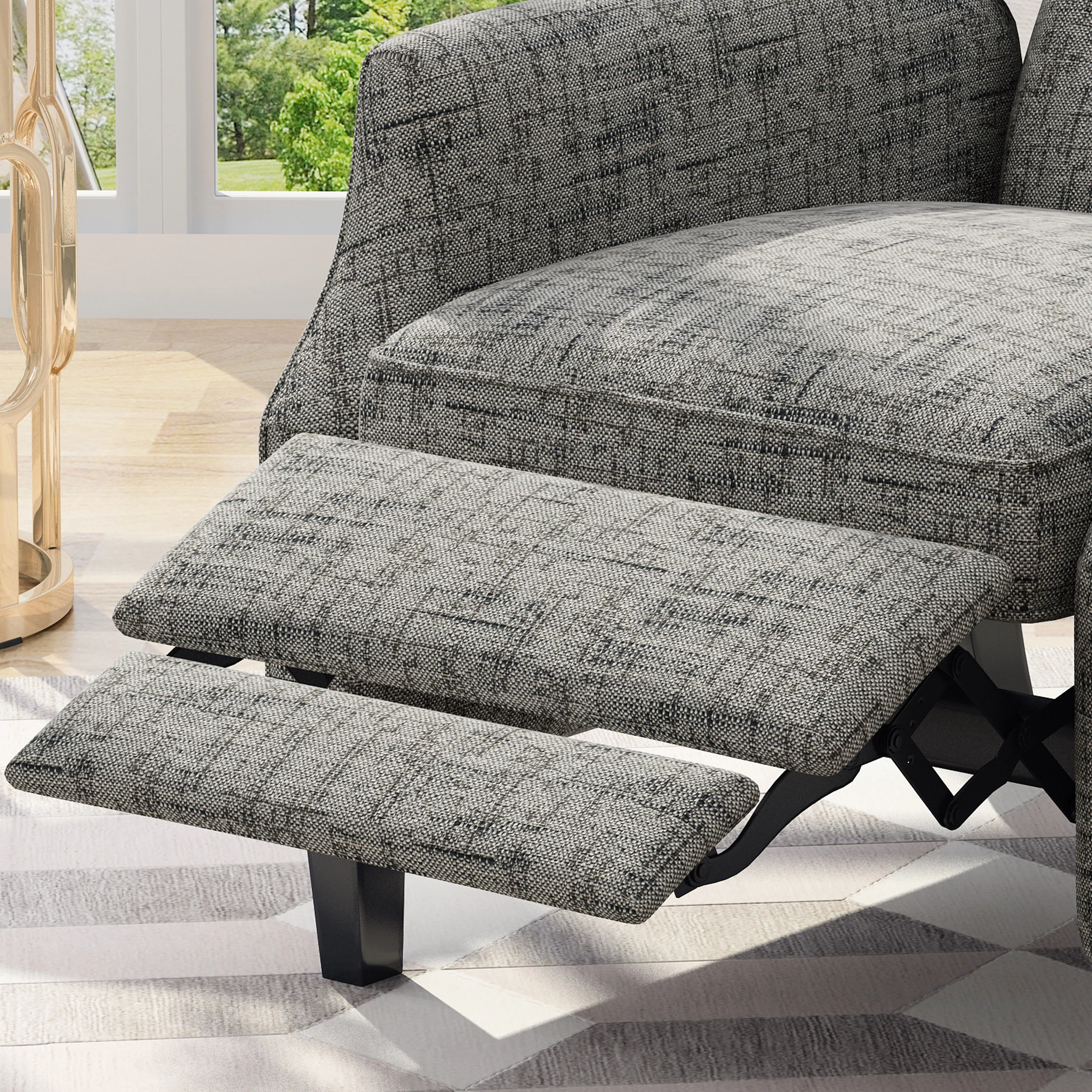 Diana Traditional Wingback Recliner - furnishings