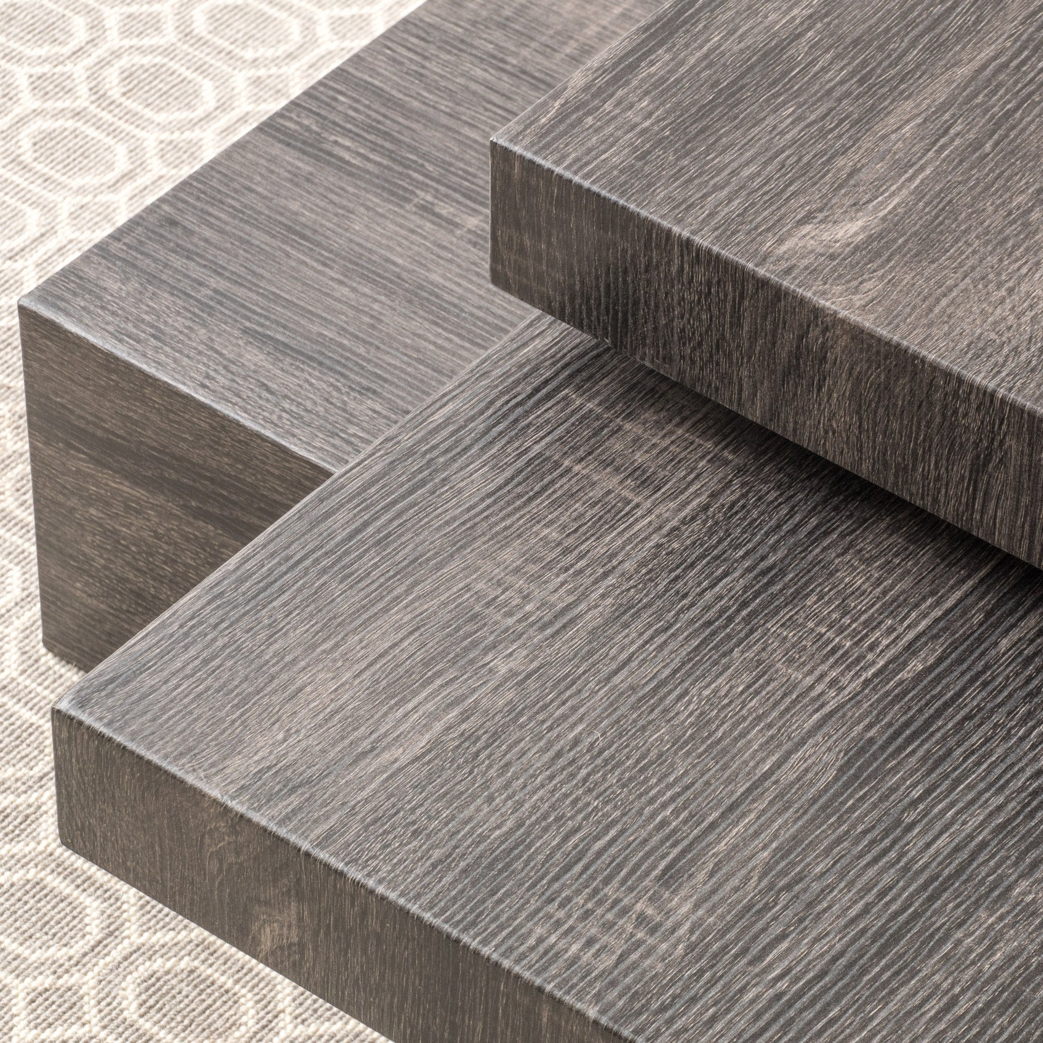 Haring Square Rotating Wood Coffee Table - furnishings