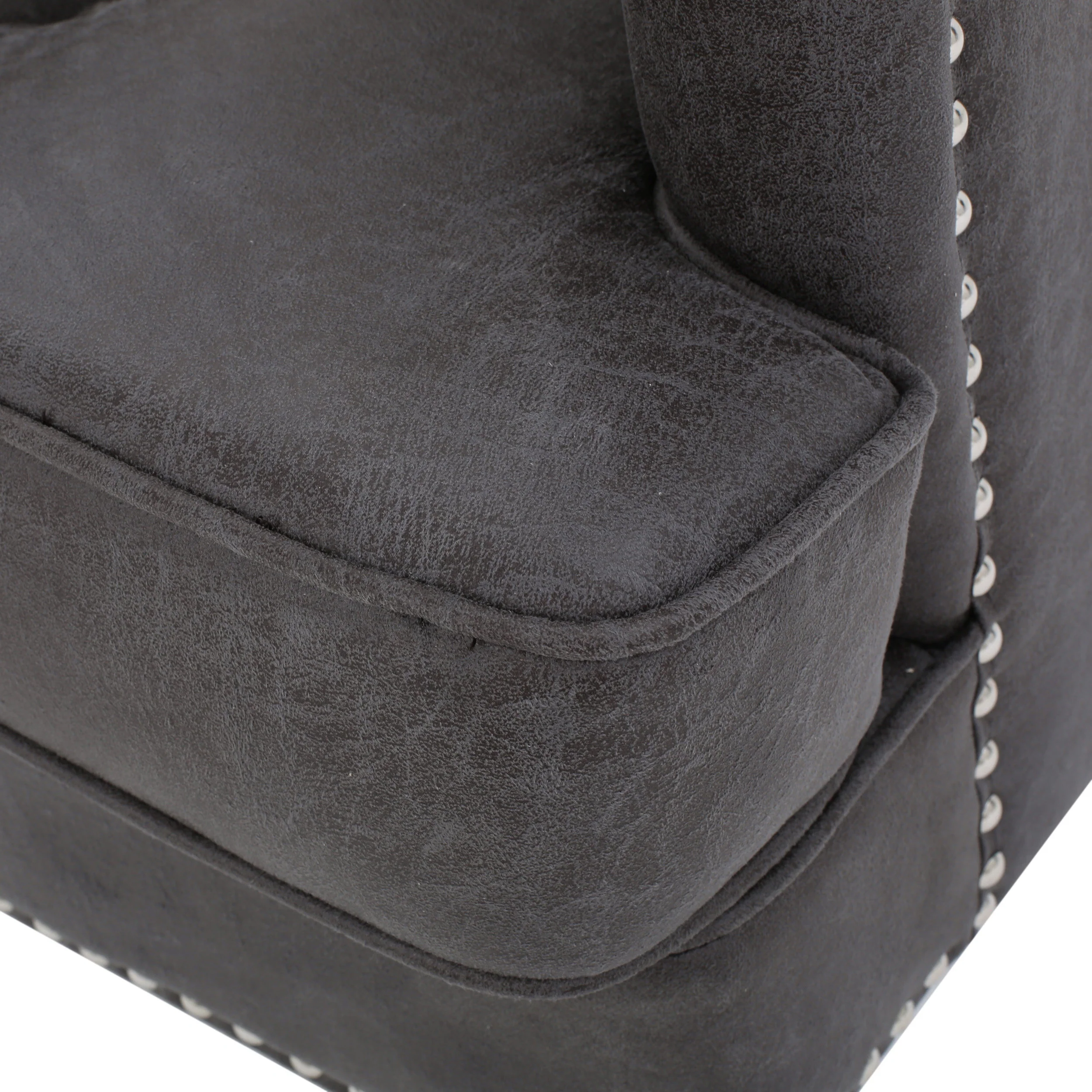 Madene Tufted Back Fabric Club Chair - furnishings