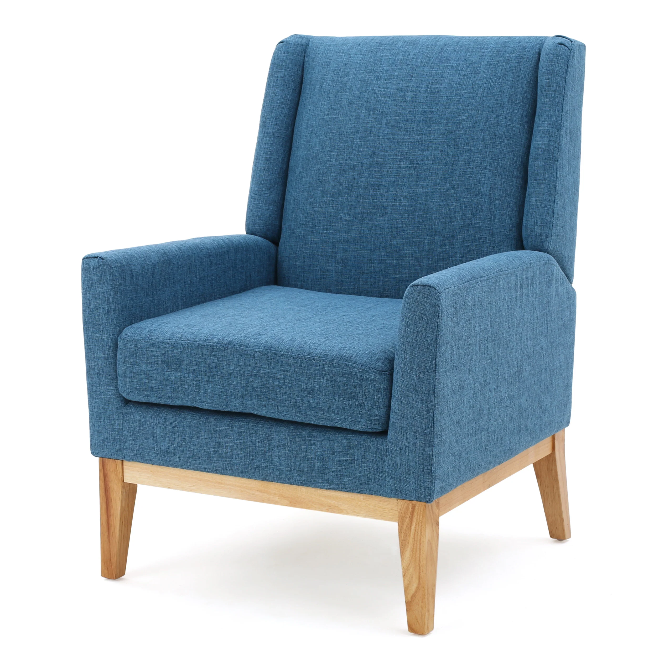 Kronen Mid Century Design Fabric Accent Chair - furnishings