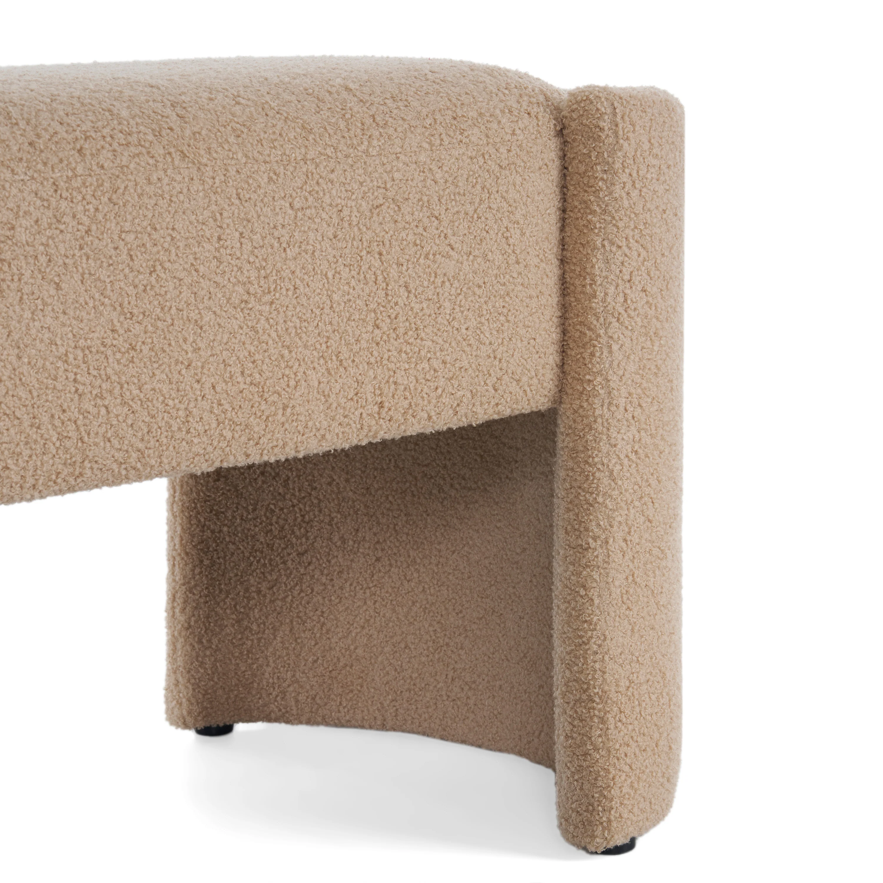 Aureliuss Modern Fabric Ottoman Bench - furnishings