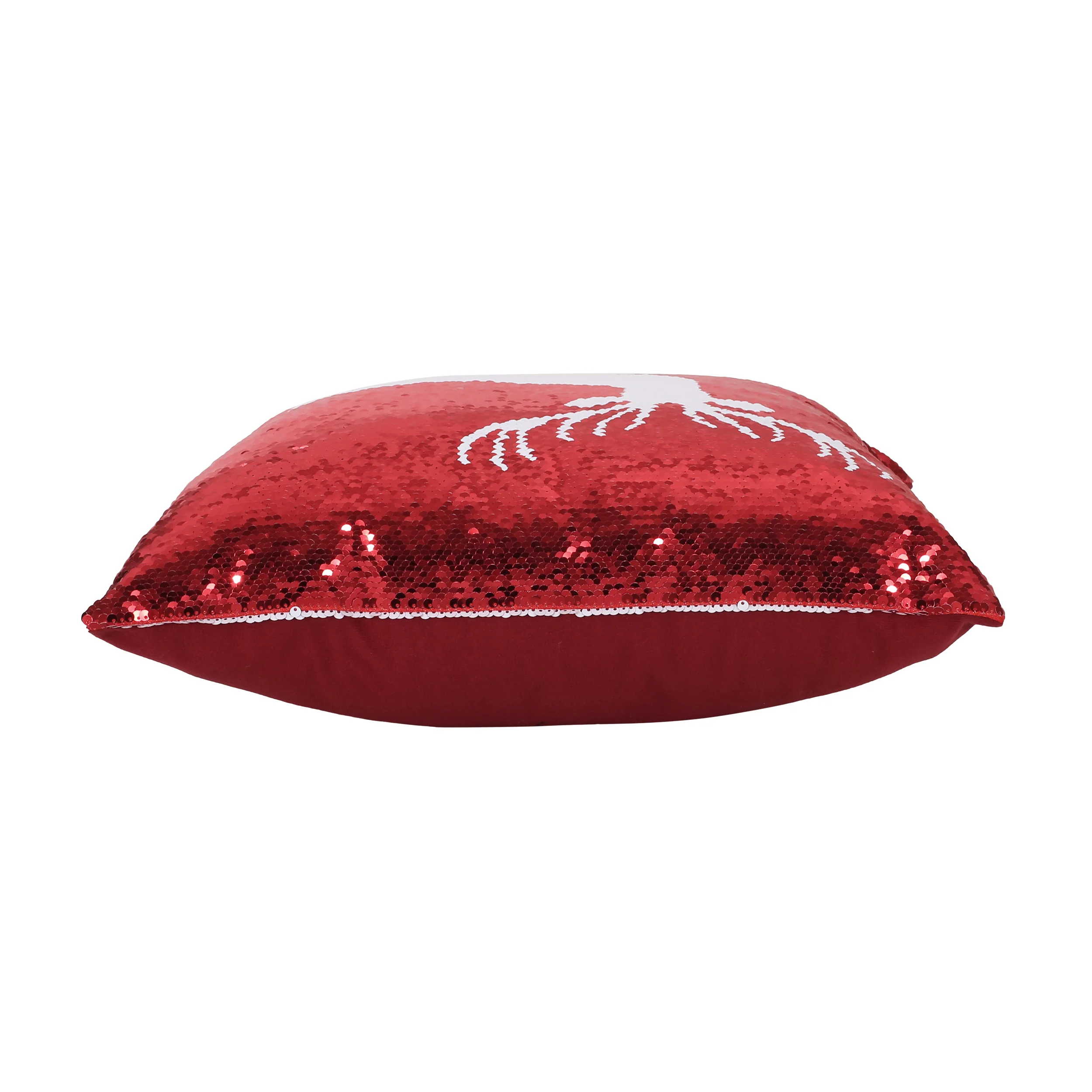 Desota Glam Sequin Christmas Throw Pillow - furnishings