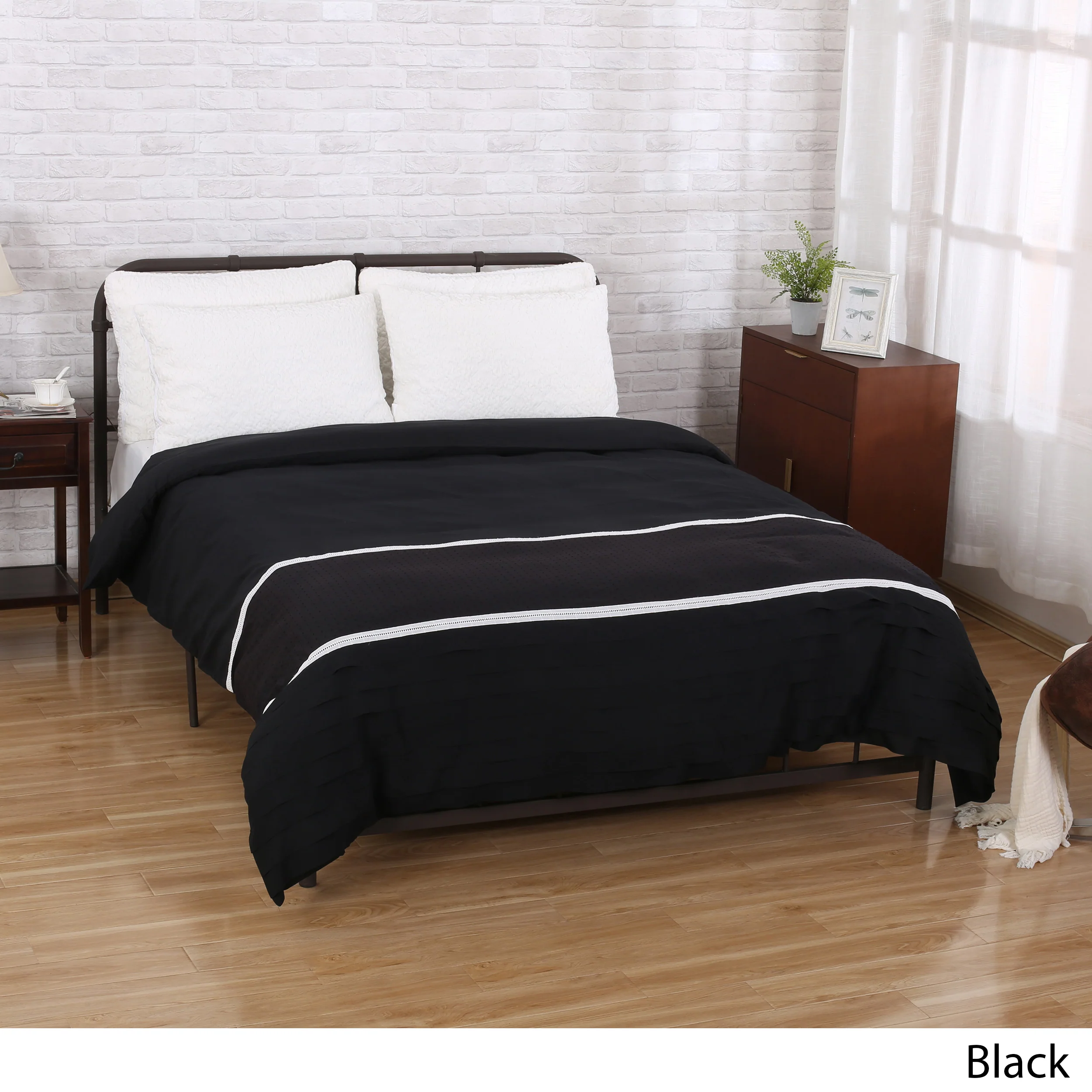Louise Queen Size Fabric Duvet Cover - furnishings
