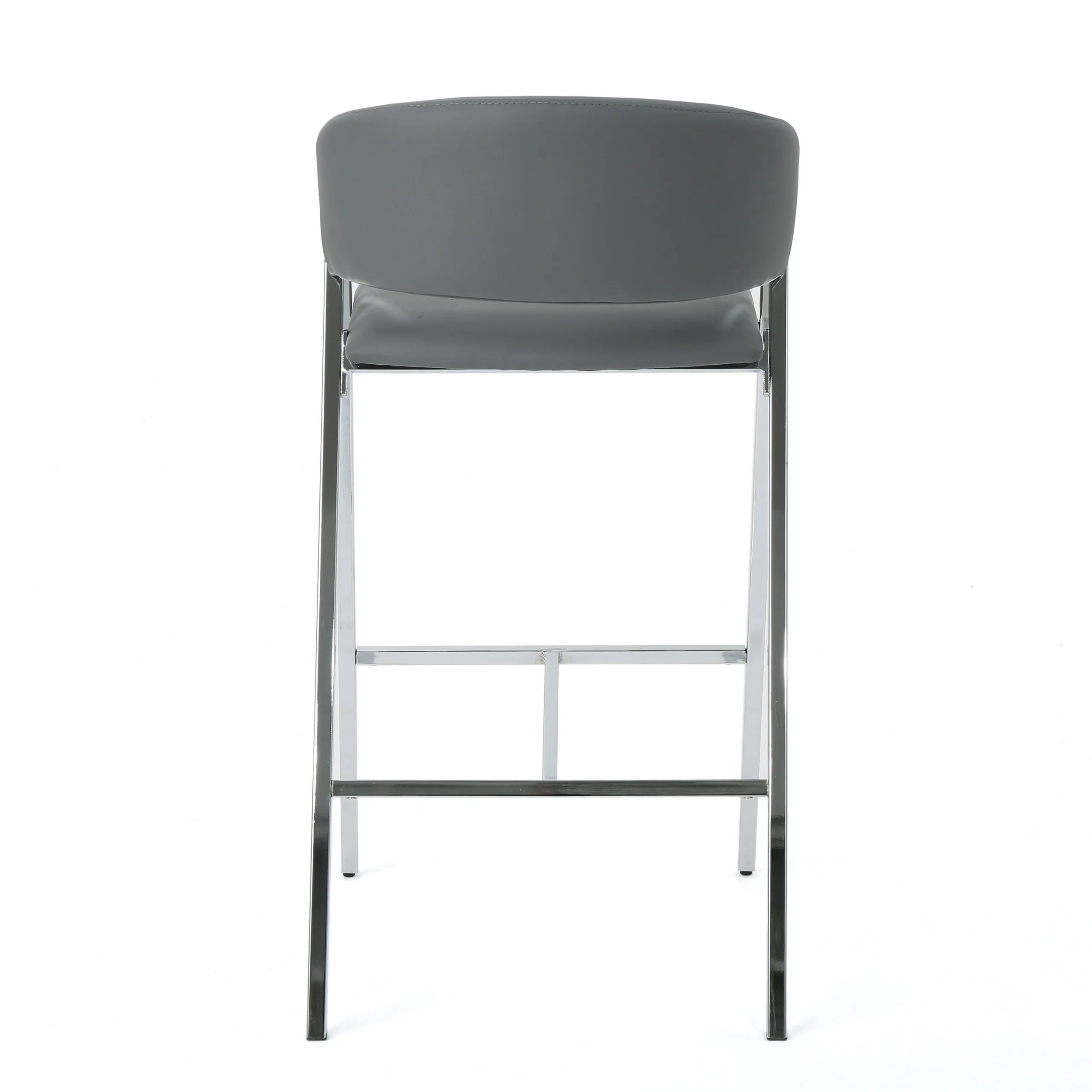 Emily Modern Leather 28.25 Inch Barstool (Set of 2) - furnishings