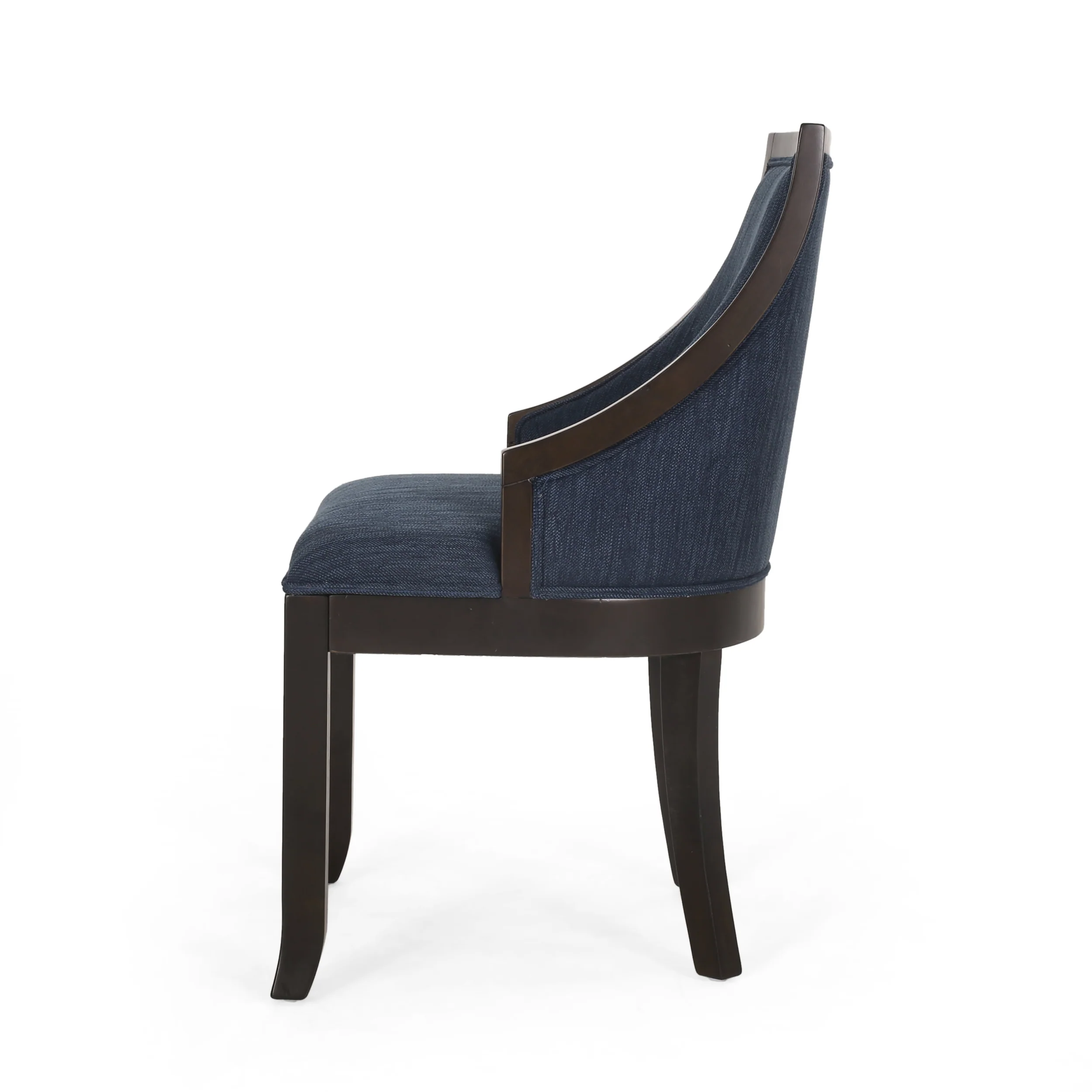 Monita Contemporary Upholstered Birch Wood Dining Chairs, Set of 2 - furnishings
