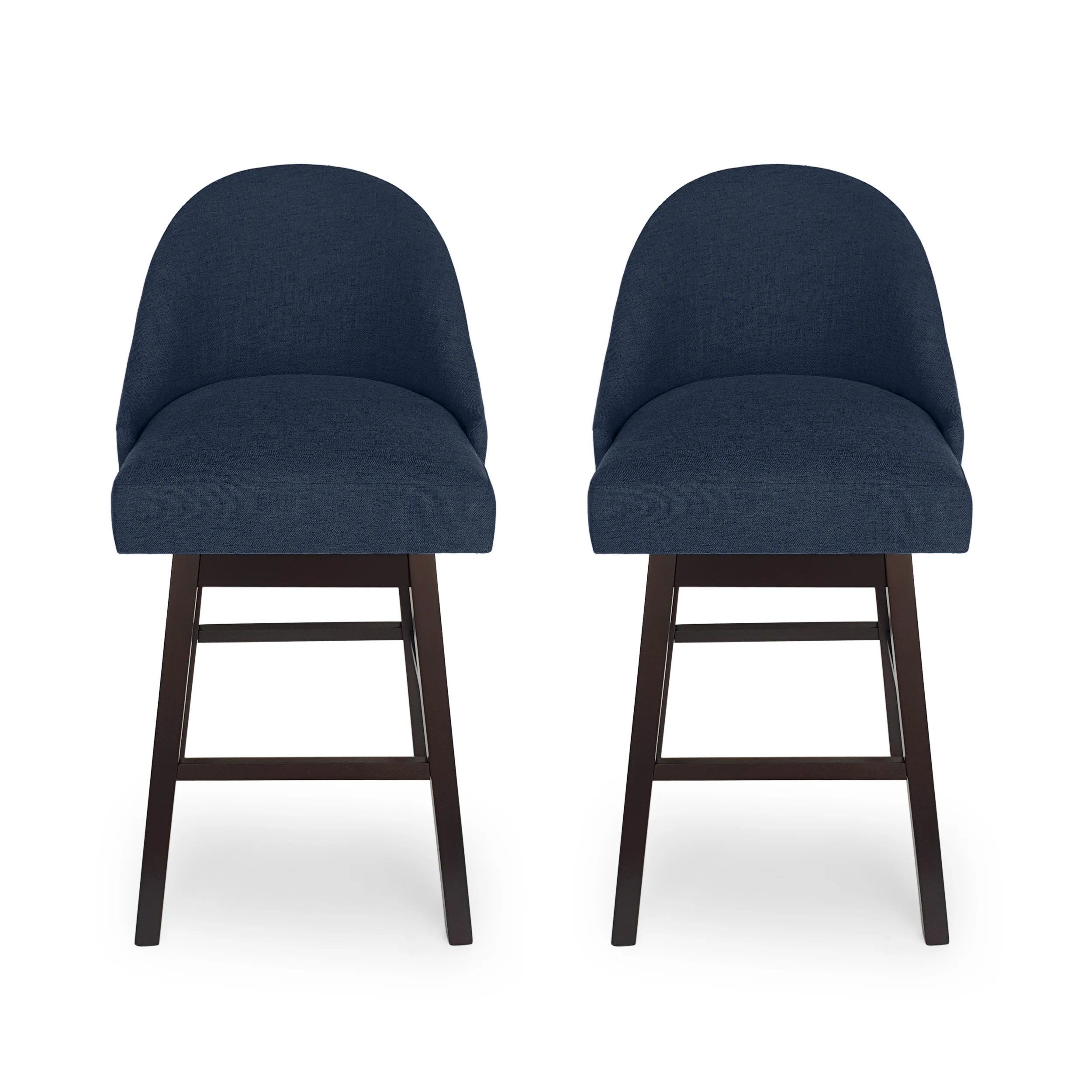 Andriel Modern Upholstered Swivel Bar Stool - furnishings