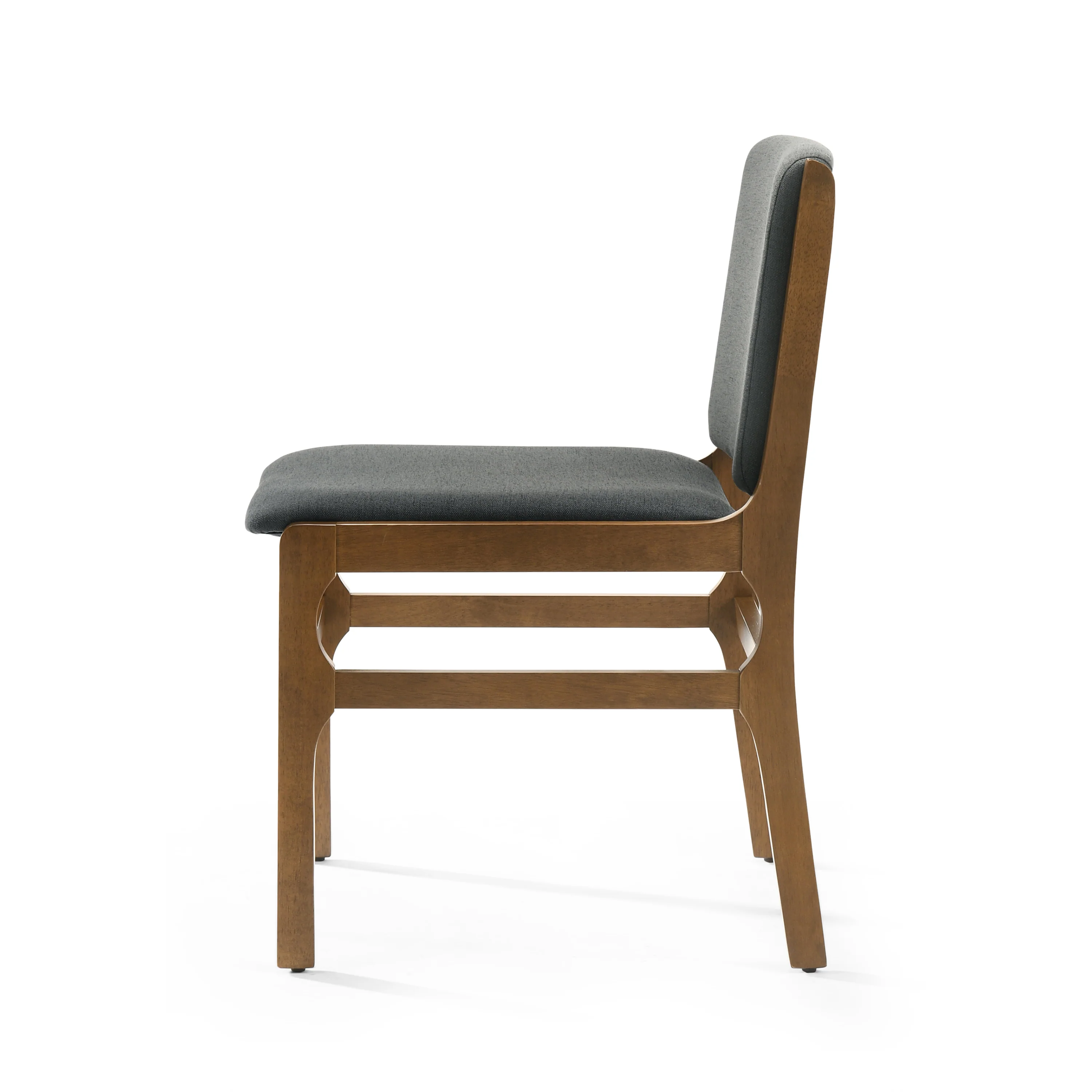 Galtin Contemporary Fabric Upholstered Wood Dining Chairs, Set of 6 - furnishings