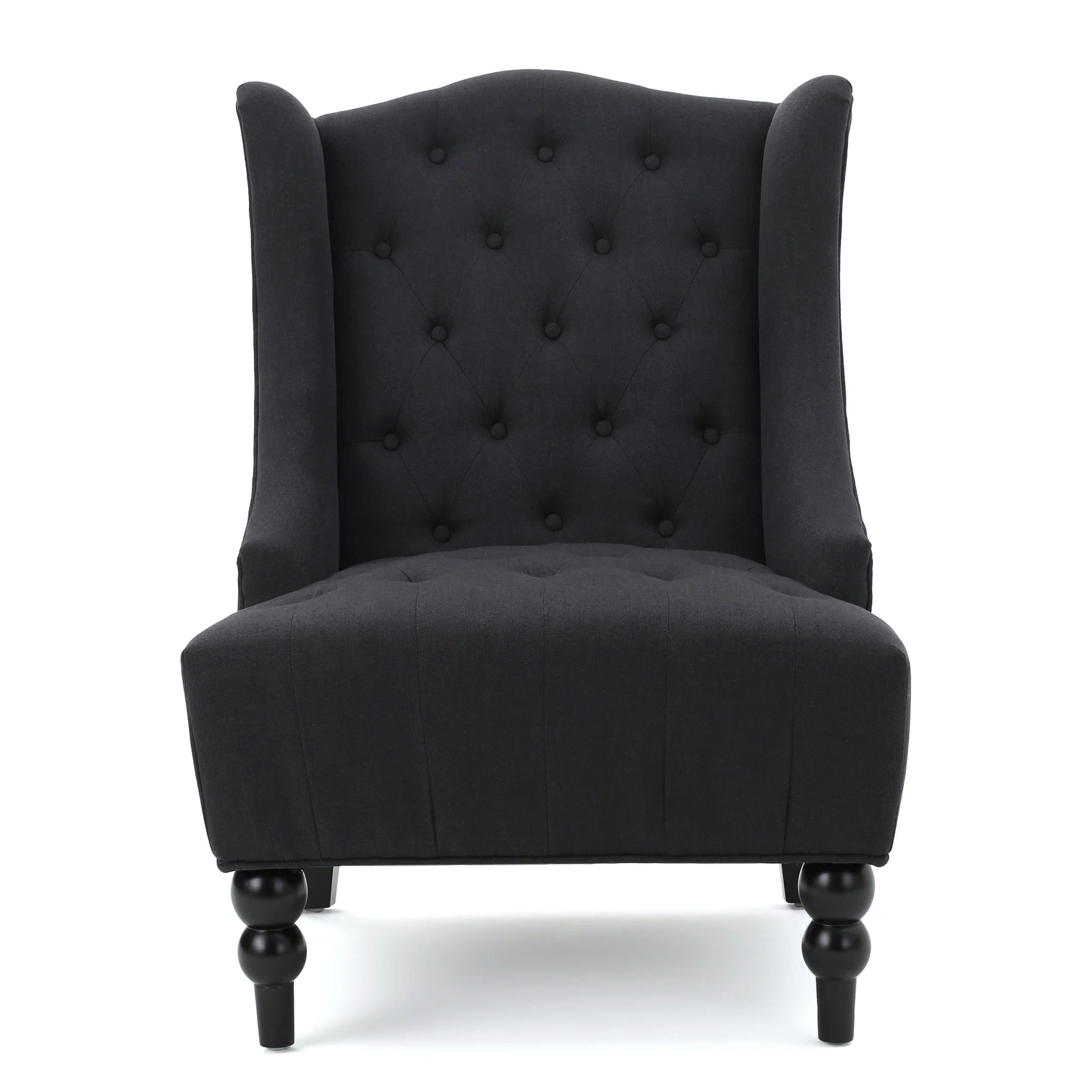 Clarice Fabric High Back Wingback  Accent Chair - furnishings