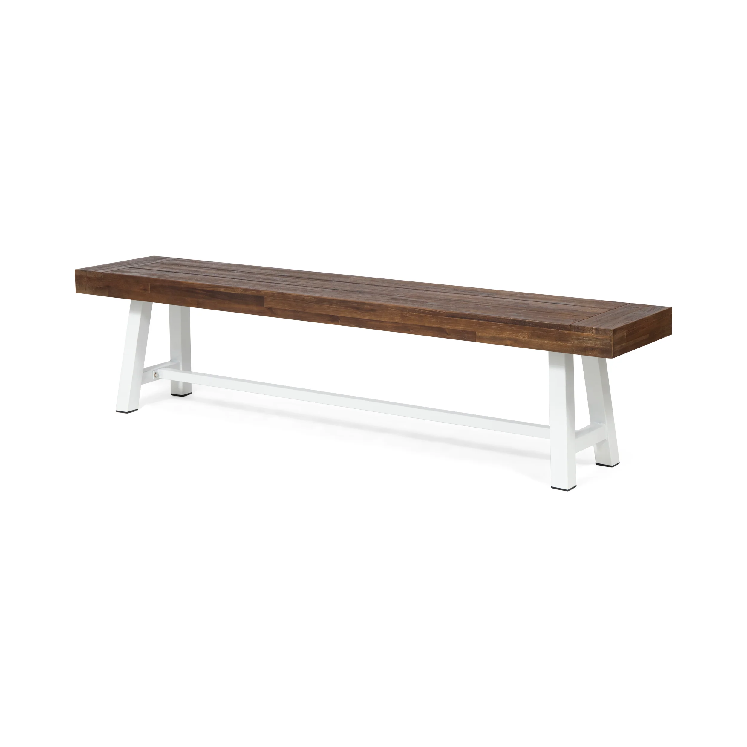 Marian Outdoor Acacia Wood Bench - furnishings