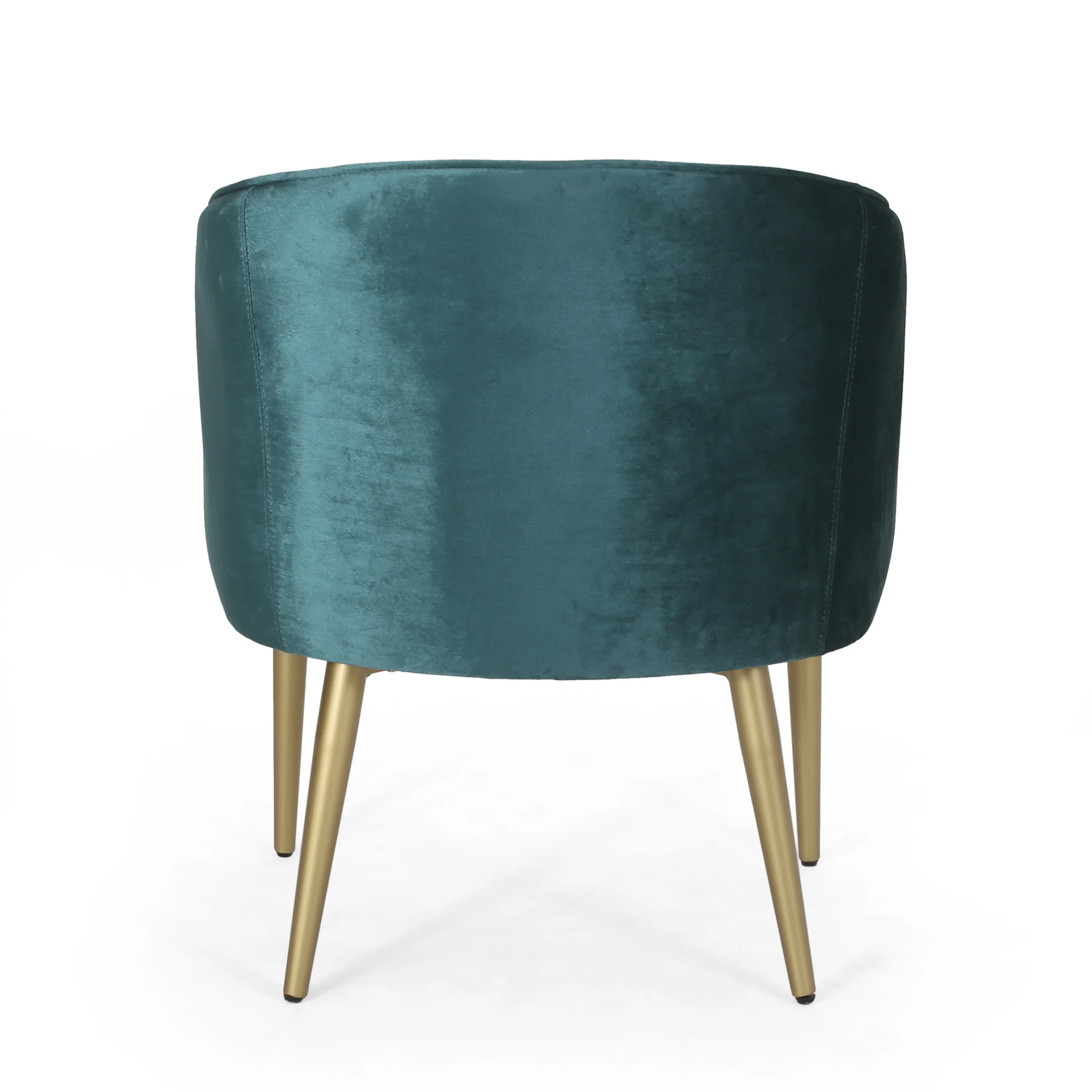 Malinta Modern Glam Tufted Velvet Dining Chair - furnishings
