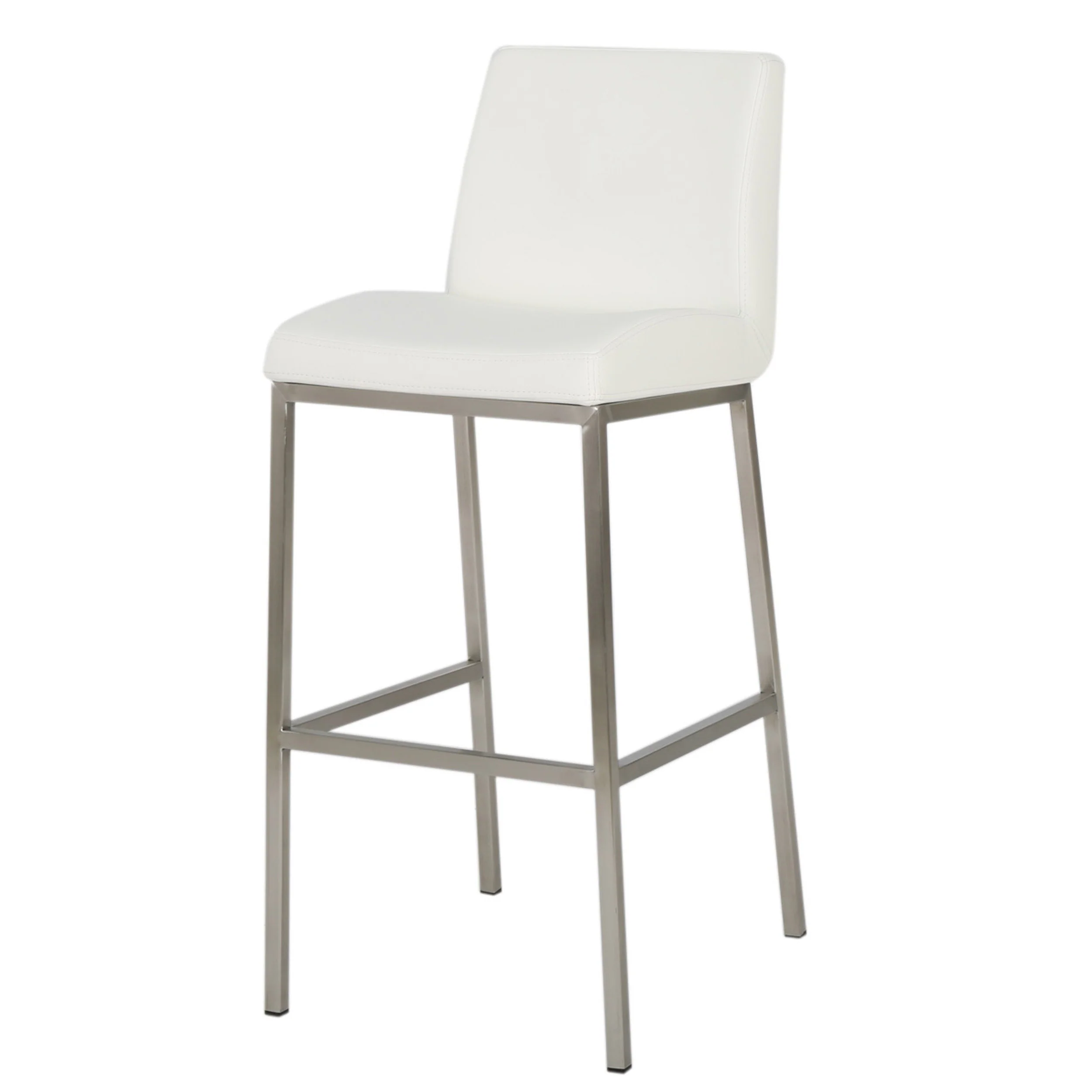 October 30-Inch Bonded Leather Barstool (Set of 2) - furnishings