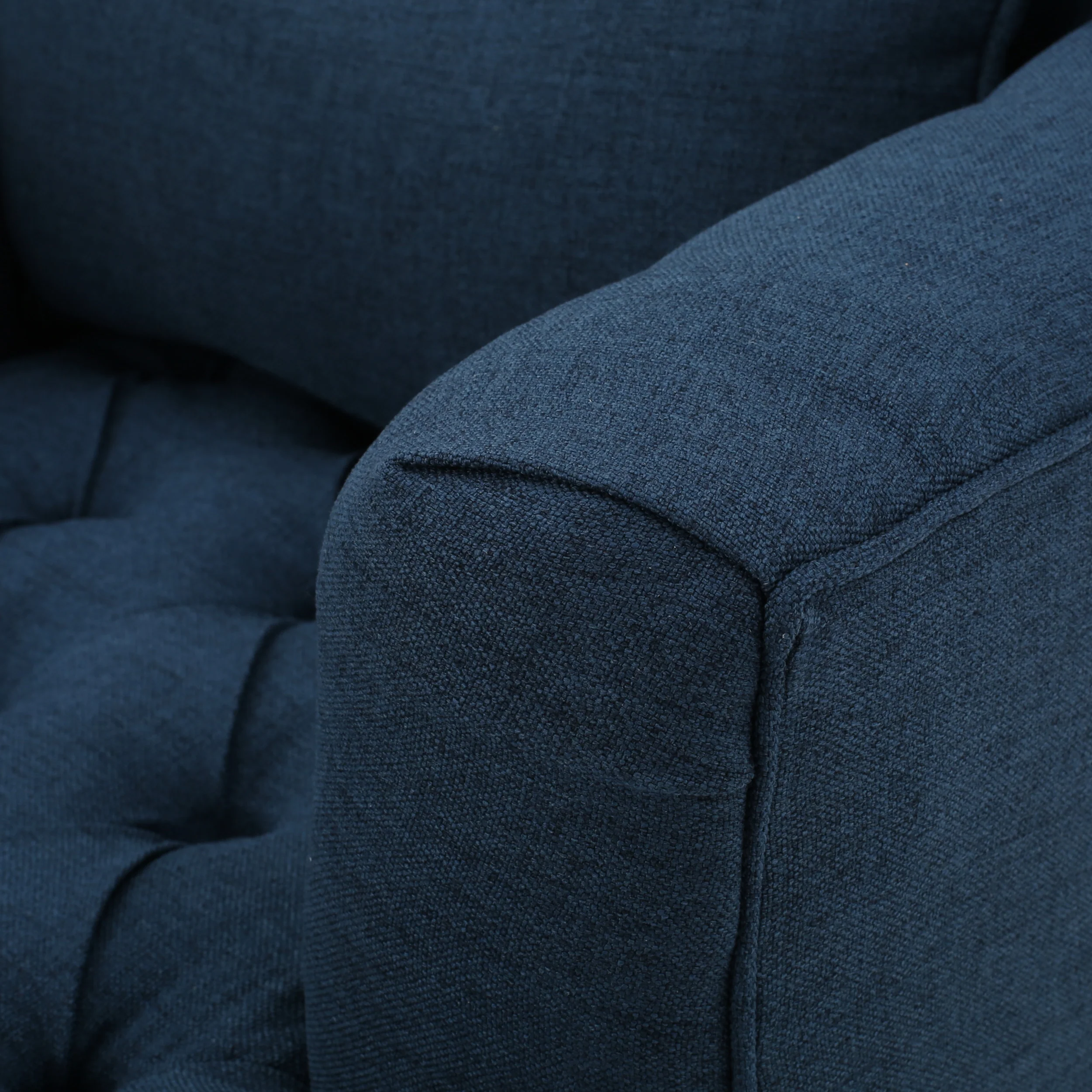 Kimberly Fabric Tufted Club Chair - furnishings