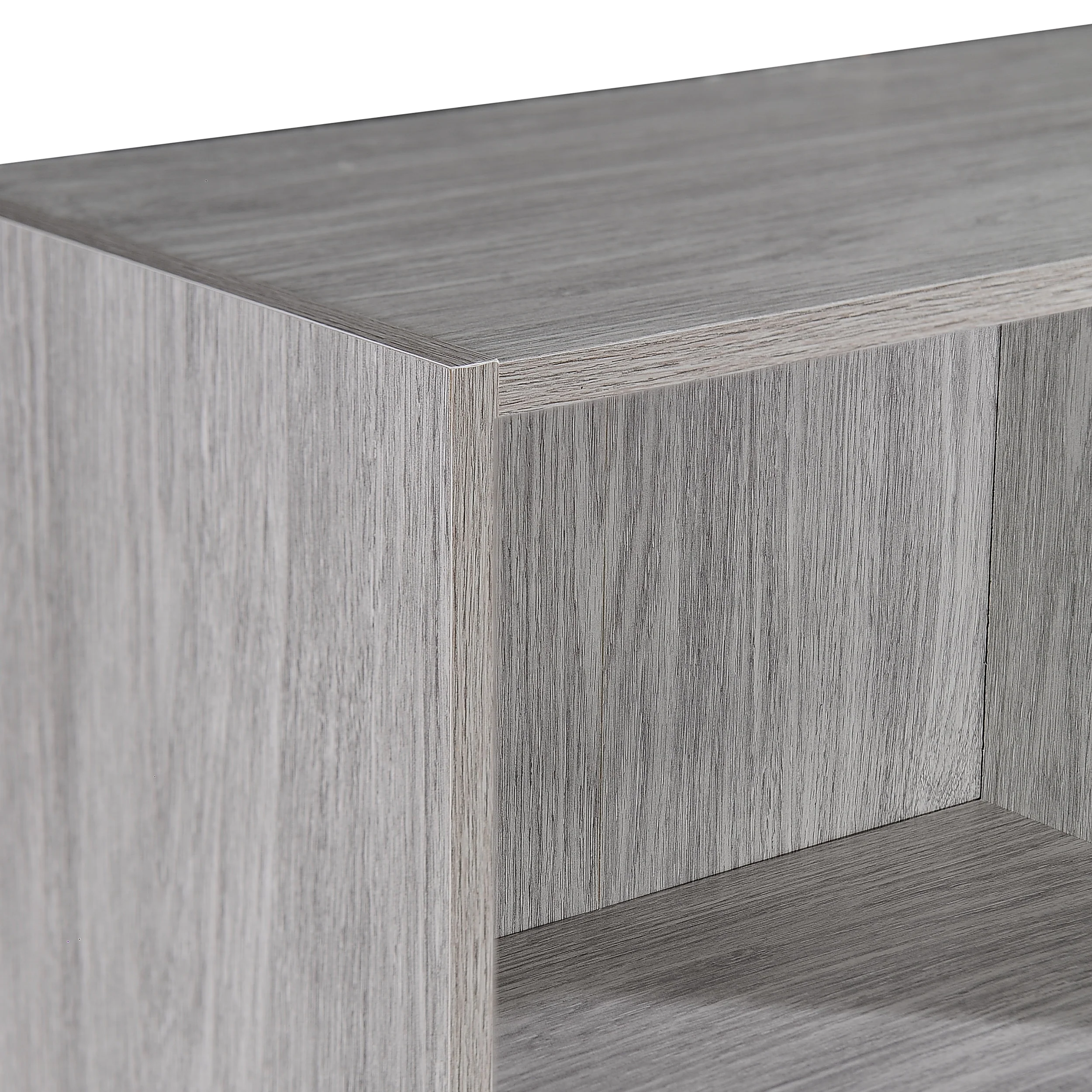 Annabelle Mid Century Modern 5-Shelf Bookcase - furnishings