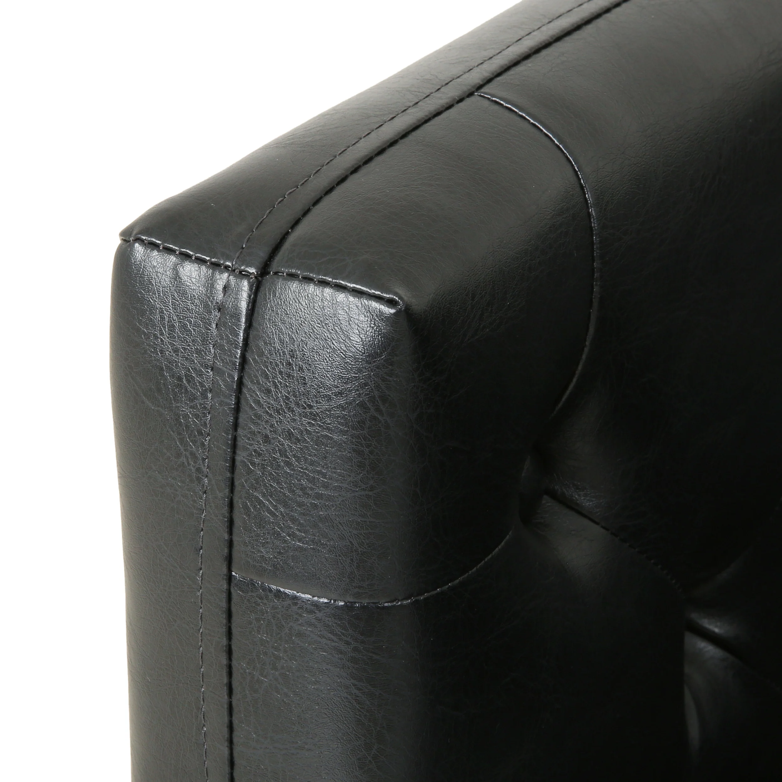 Drache Contemporary Upholstered Tufted Loveseat - furnishings