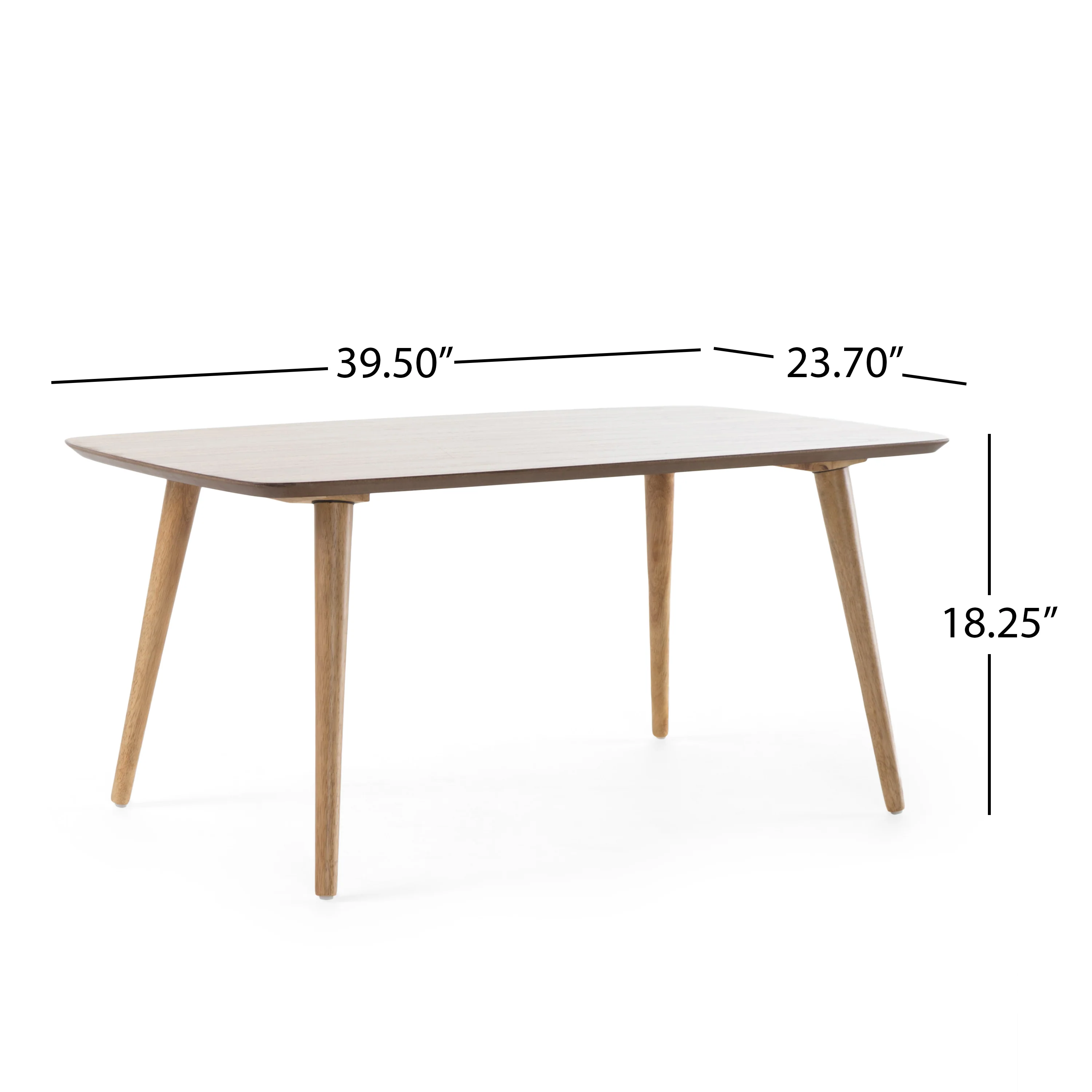 Cilo Mid-Century Design Wood Finished Coffee Table - furnishings