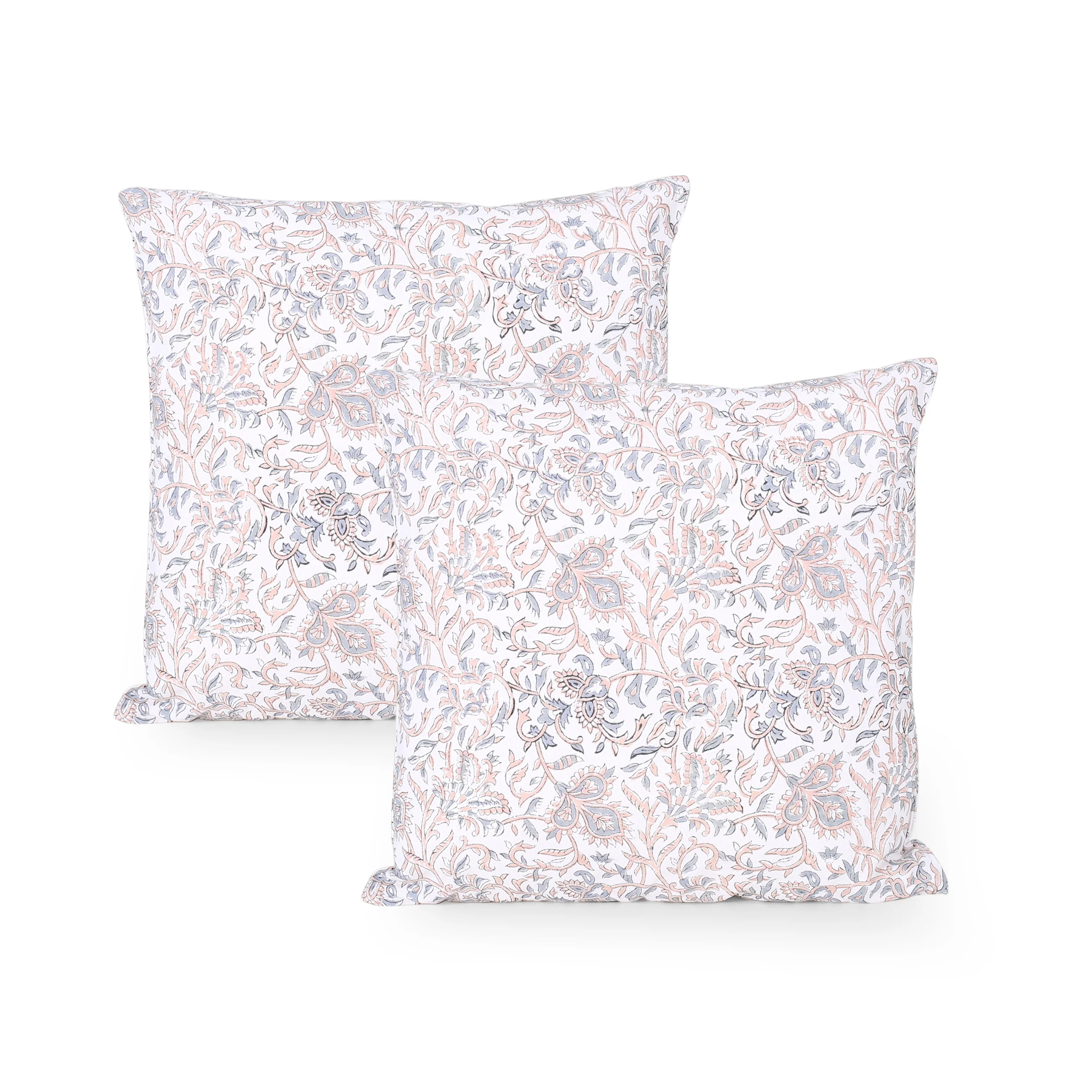 Keiko Modern Fabric Throw Pillow Cover (Set of 2) - furnishings
