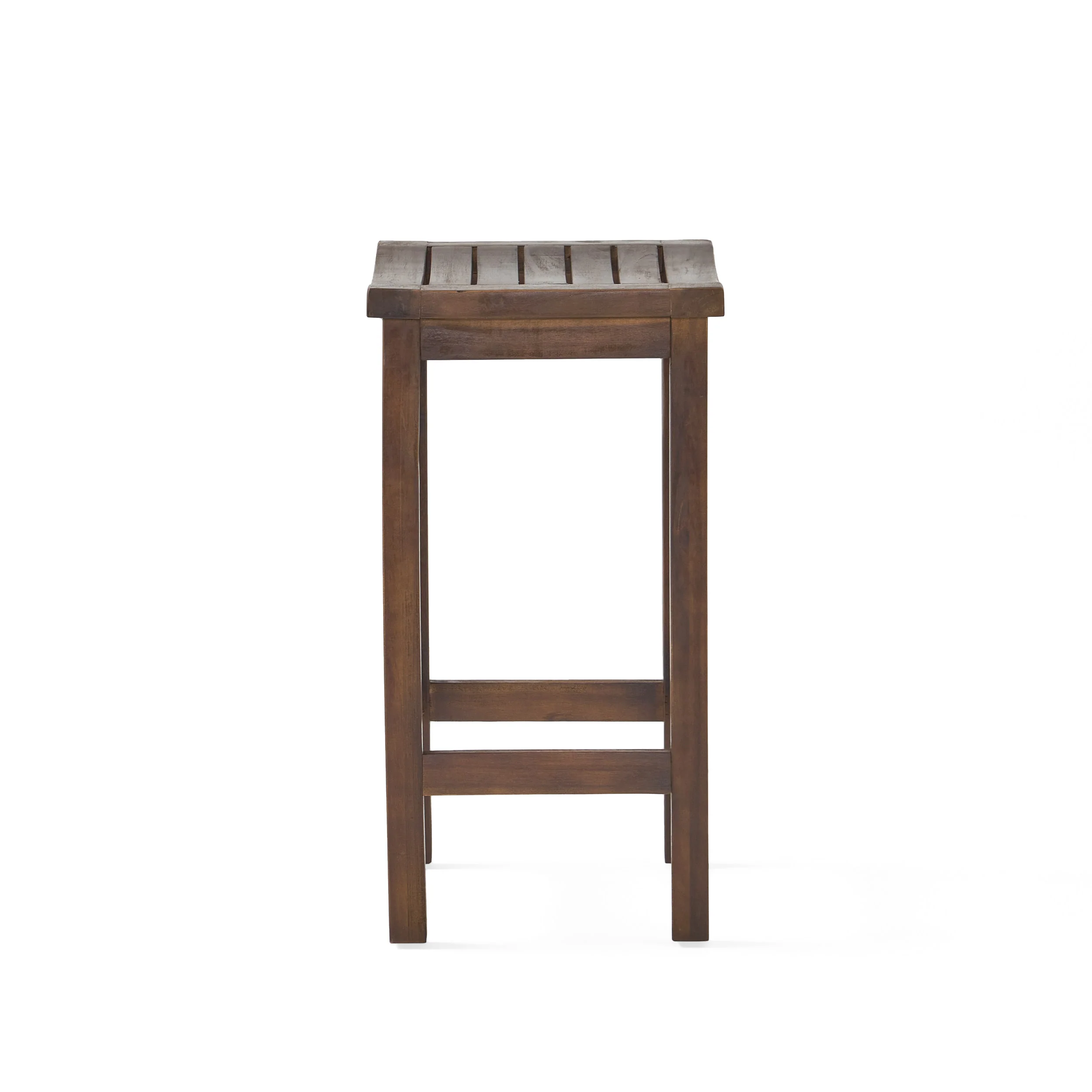 Lantana Brown Mahogany 24-Inch Counter Stools (Set of 2) - furnishings