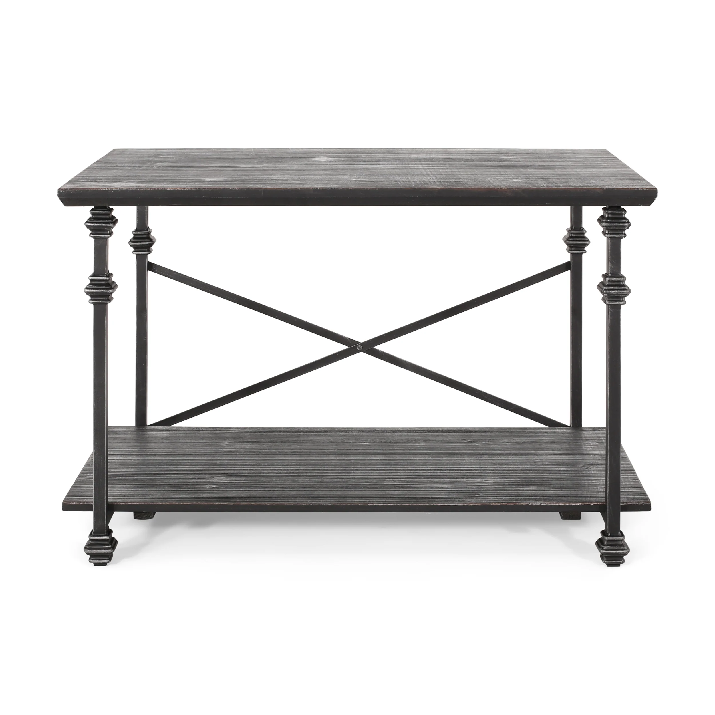 Idalina Modern Industrial Coffee Table - furnishings
