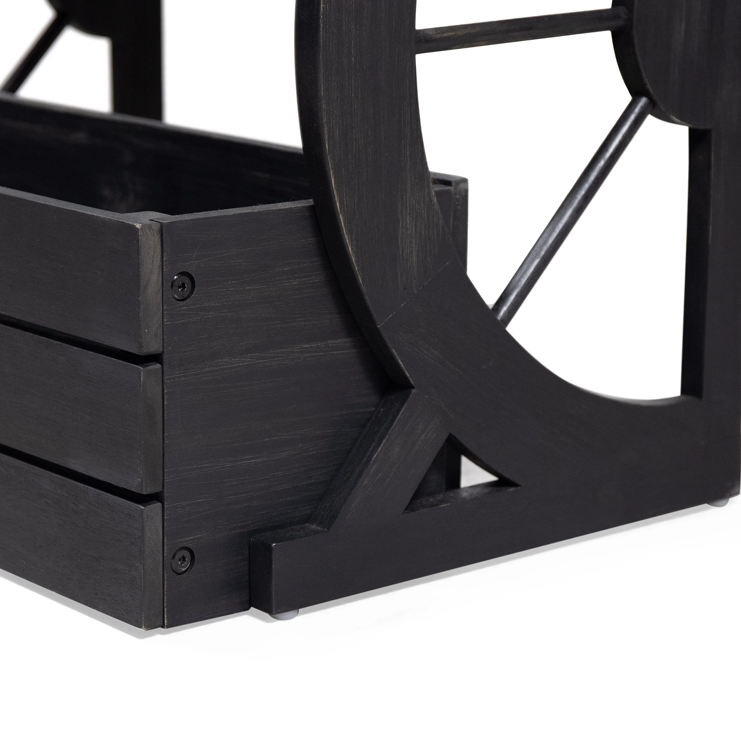 Acworth Outdoor 2 Tier Acacia Wood Planter - furnishings