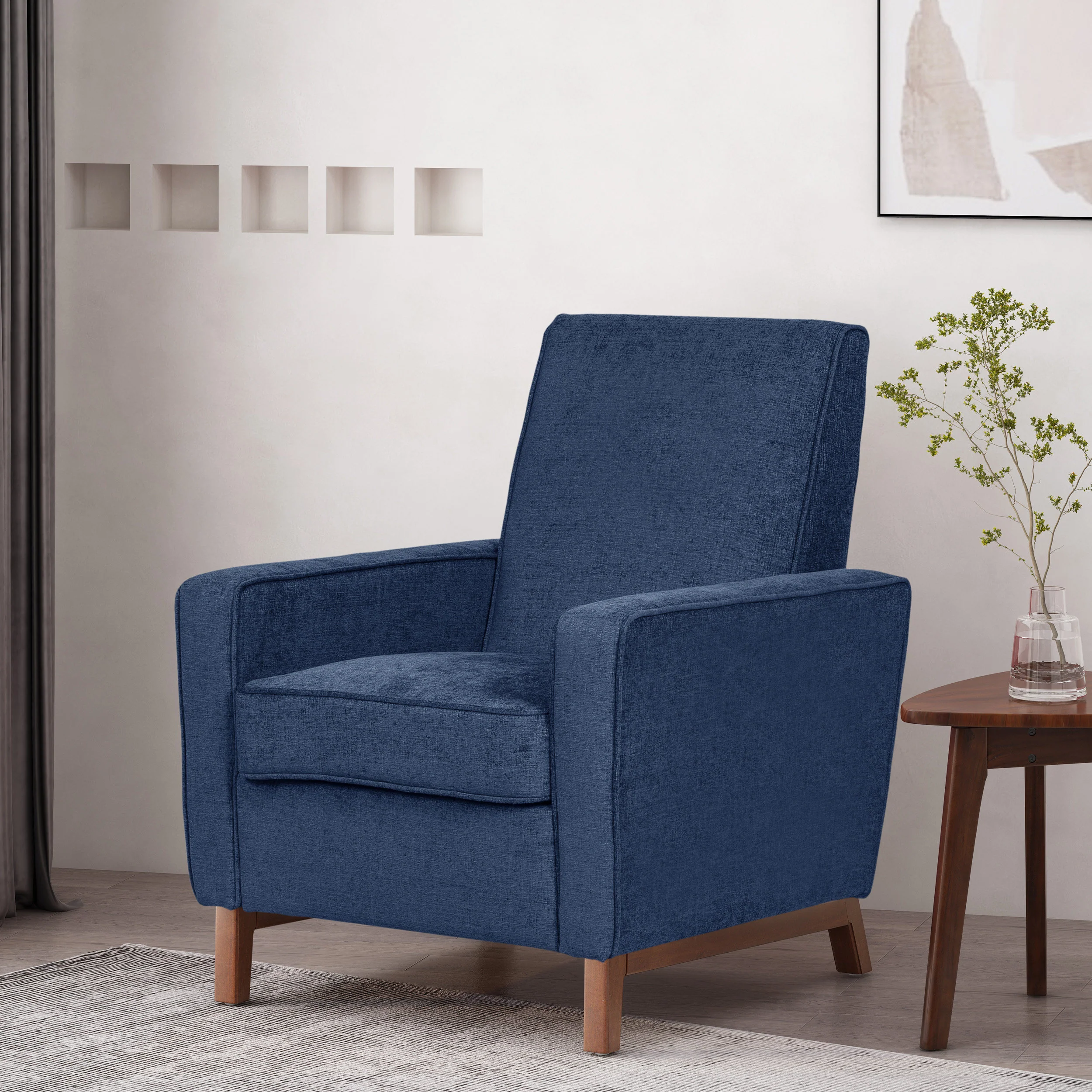 Haston Contemporary Upholstered Club Chair - furnishings
