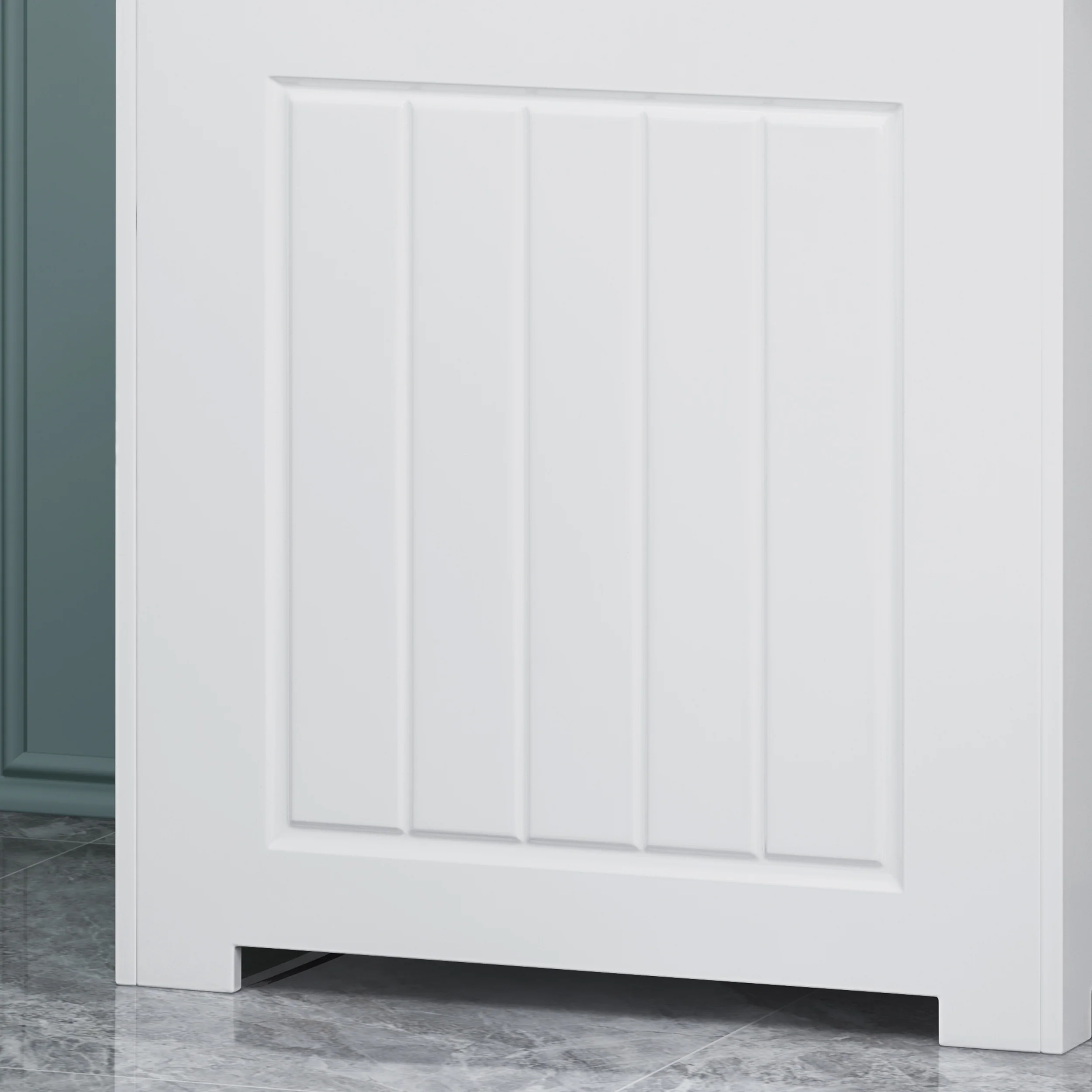 Maat Modern Laundry Hamper with Lid - furnishings