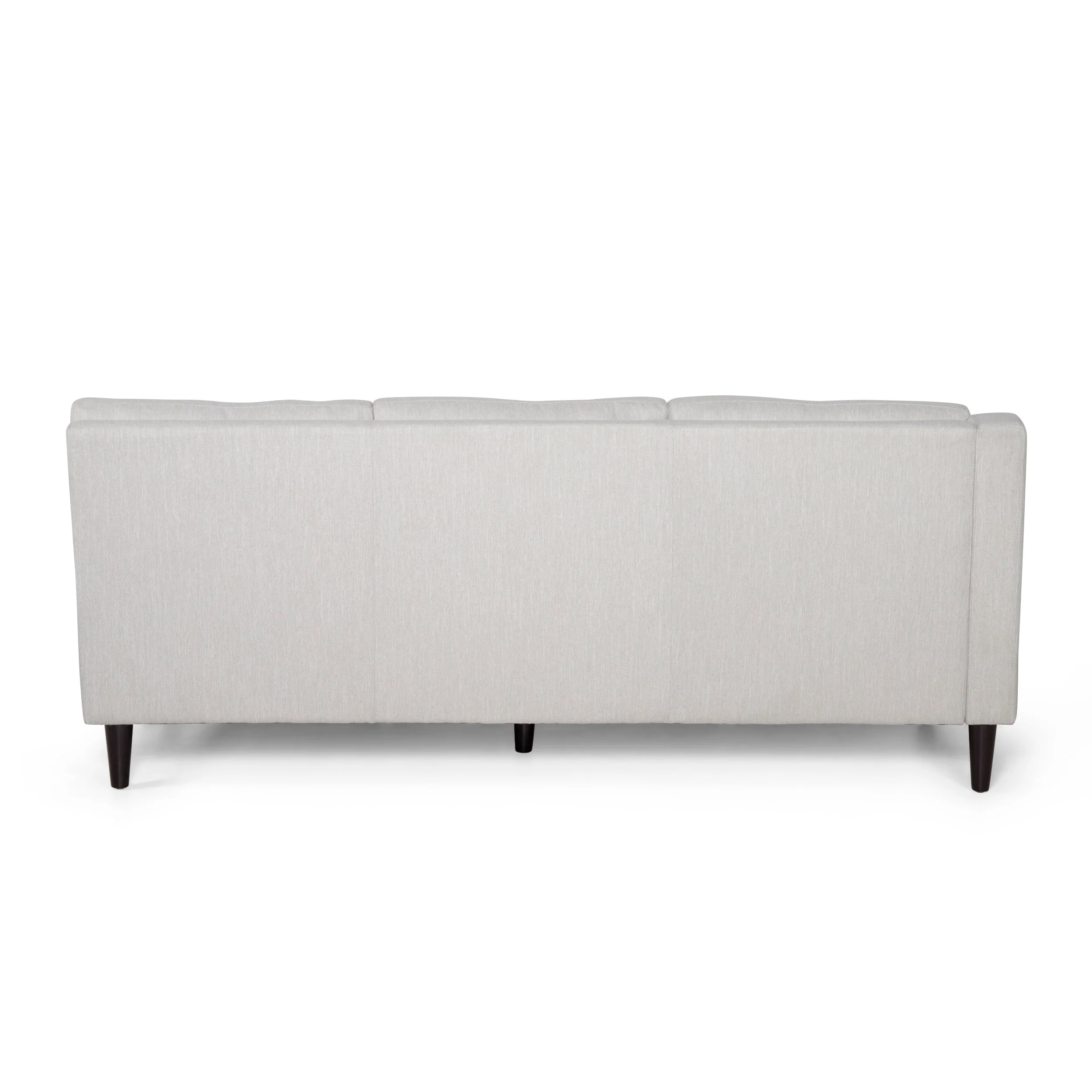 McCone Contemporary Tufted Fabric 7 Seater Sectional Sofa Set - furnishings