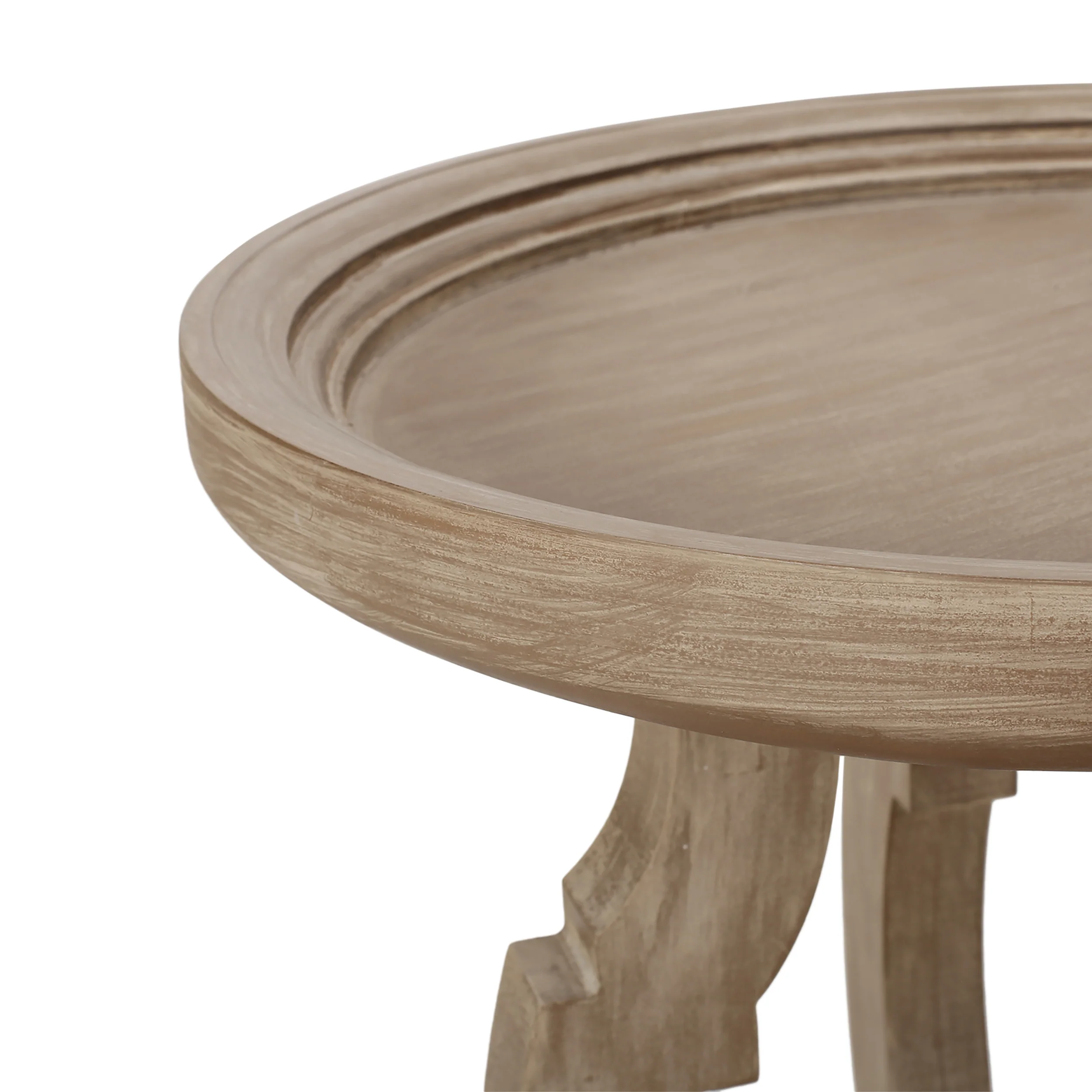 Emilya French Country Accent Table with Round Top - furnishings