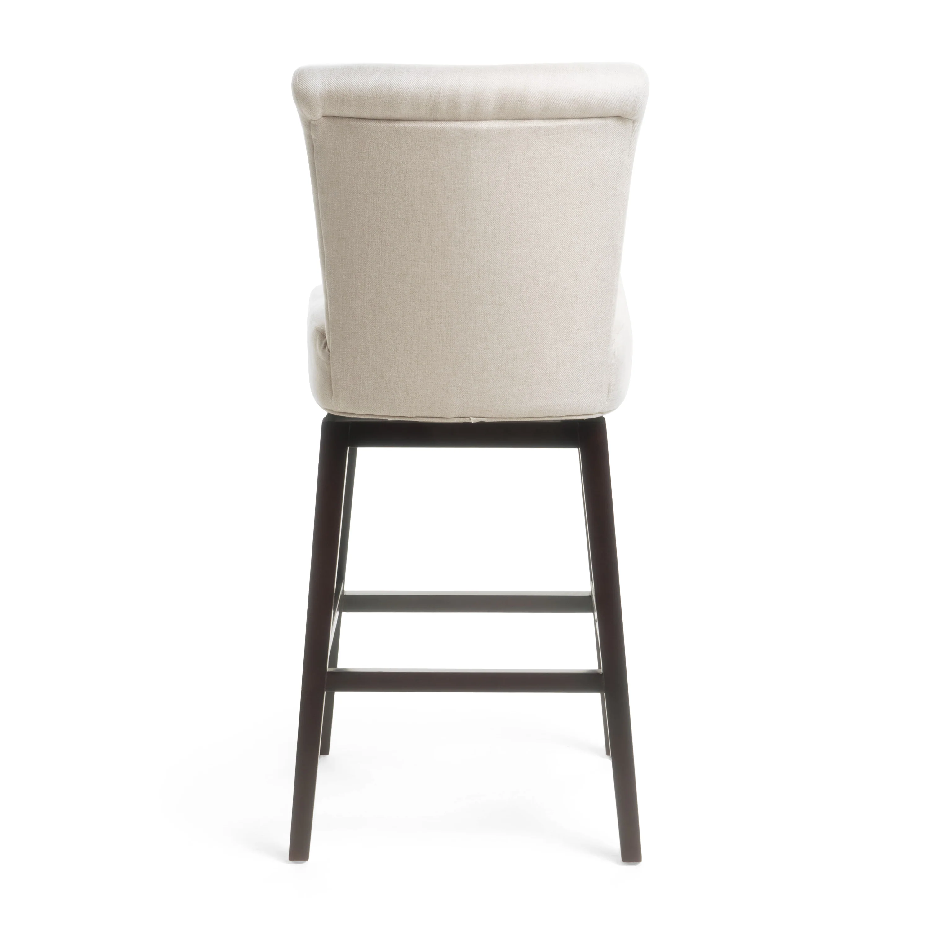 Tristan 32-Inch Wheat Fabric Swivel Barstool - furnishings