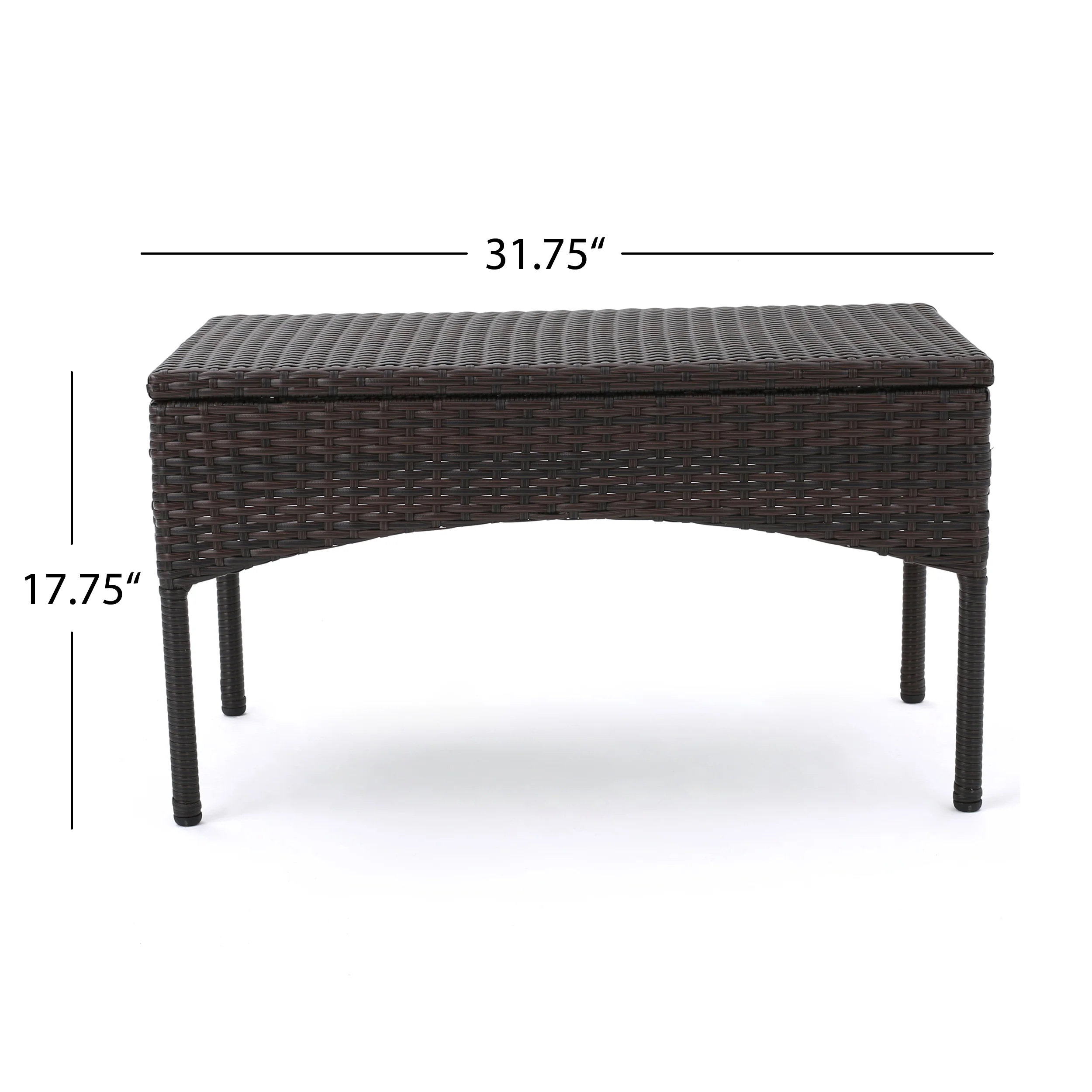 Tahiti Outdoor 8 Seater Wicker Chat Set with Cushions - furnishings