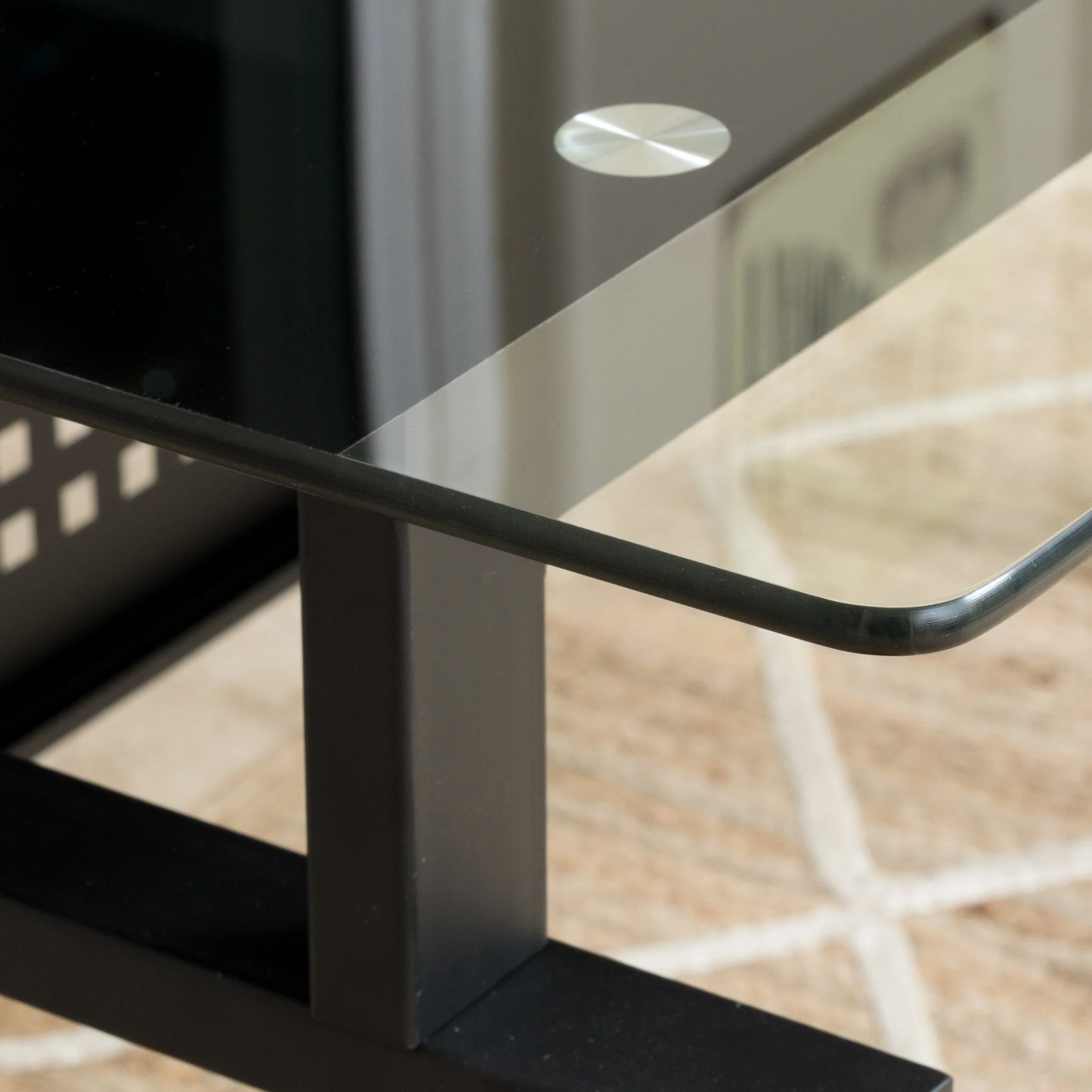 Phoenix Glass Computer Desk - furnishings