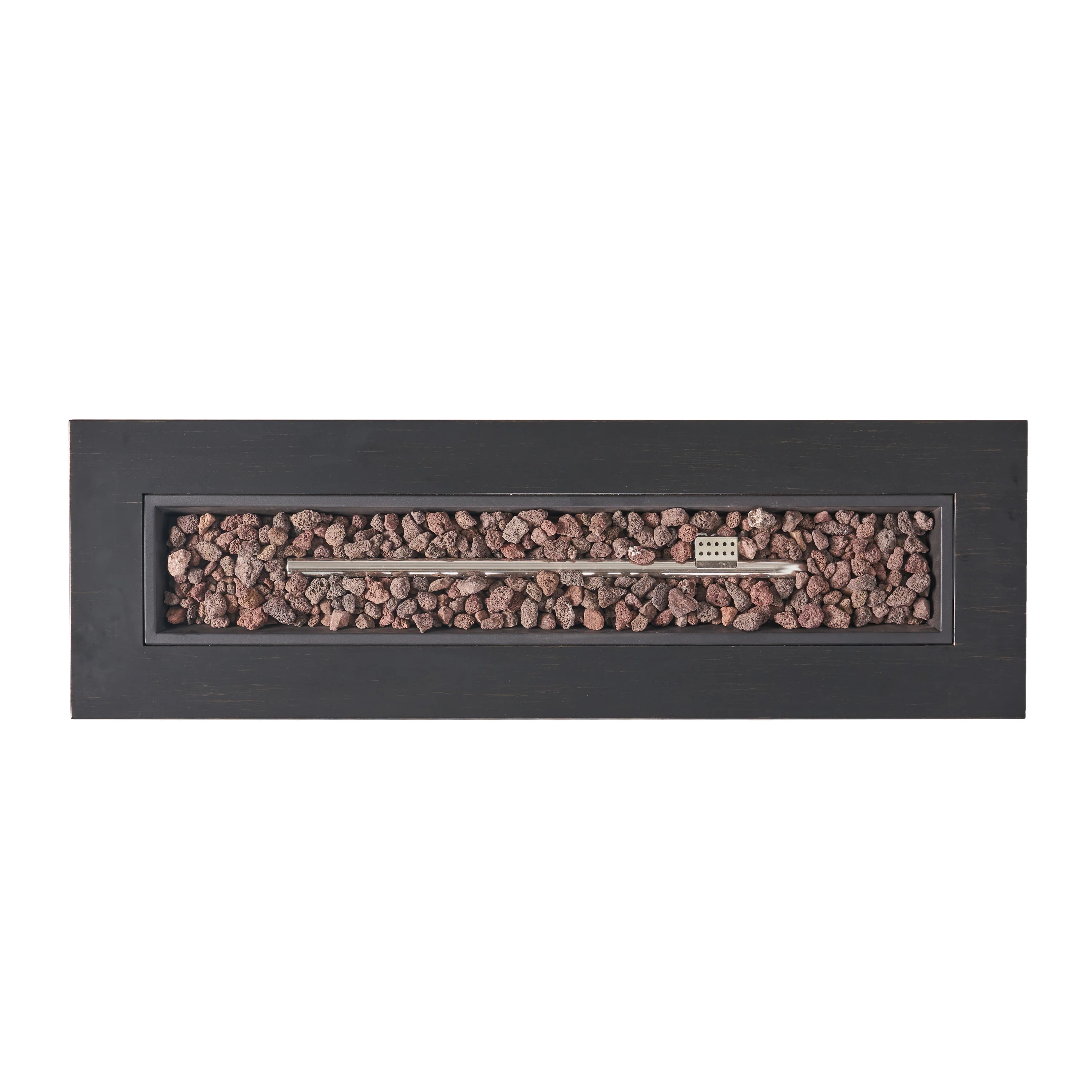 Jefferson Outdoor Rectangular Fire Pit with Tank Holder - furnishings