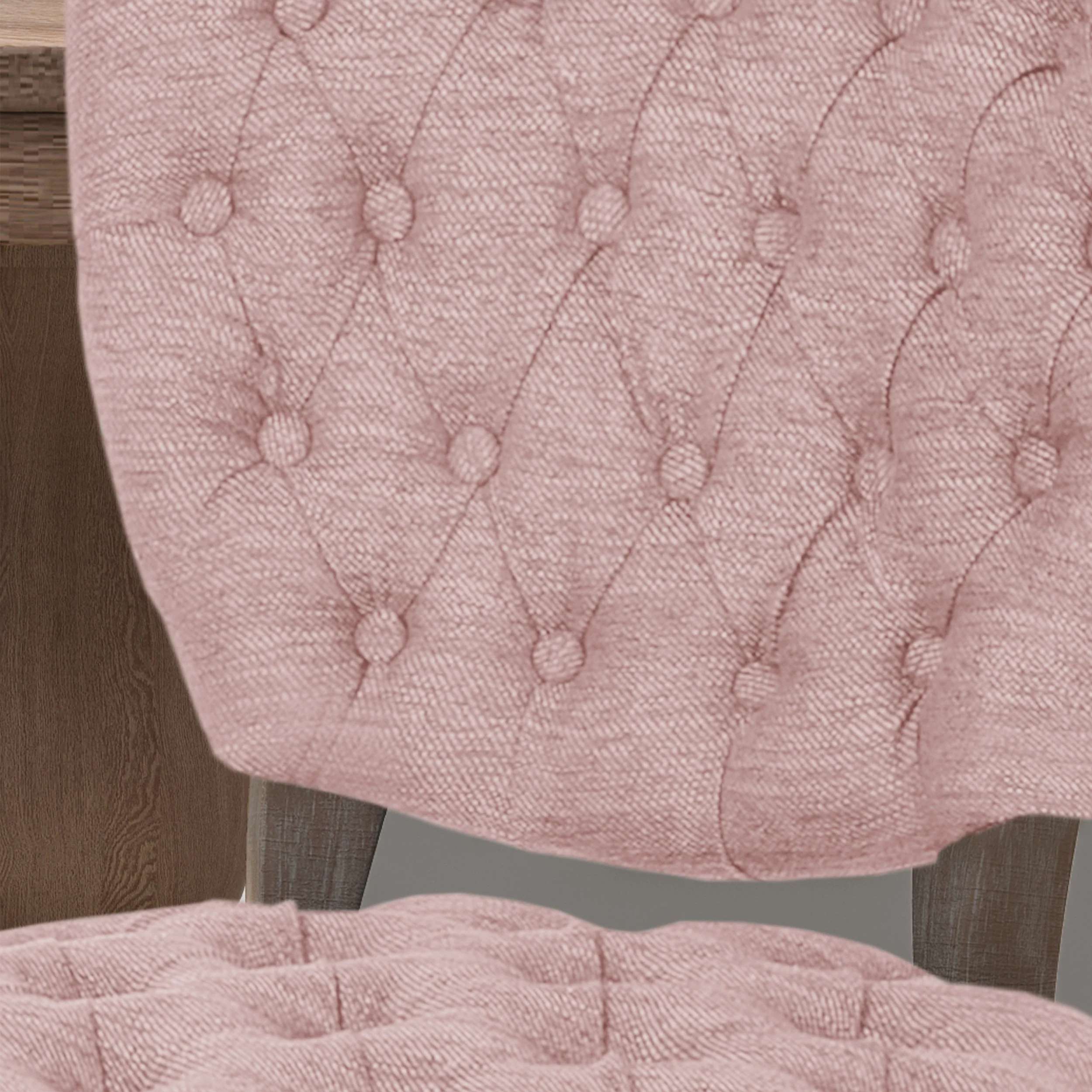 Case Tufted Dining Chair with Cabriole Legs (Set of 2) - furnishings