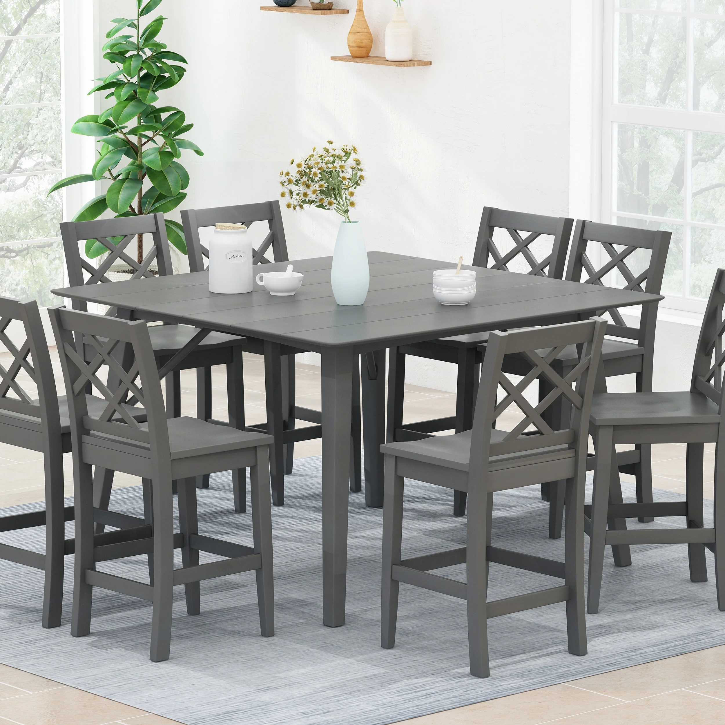 Kristina Modern Counter Table - furnishings