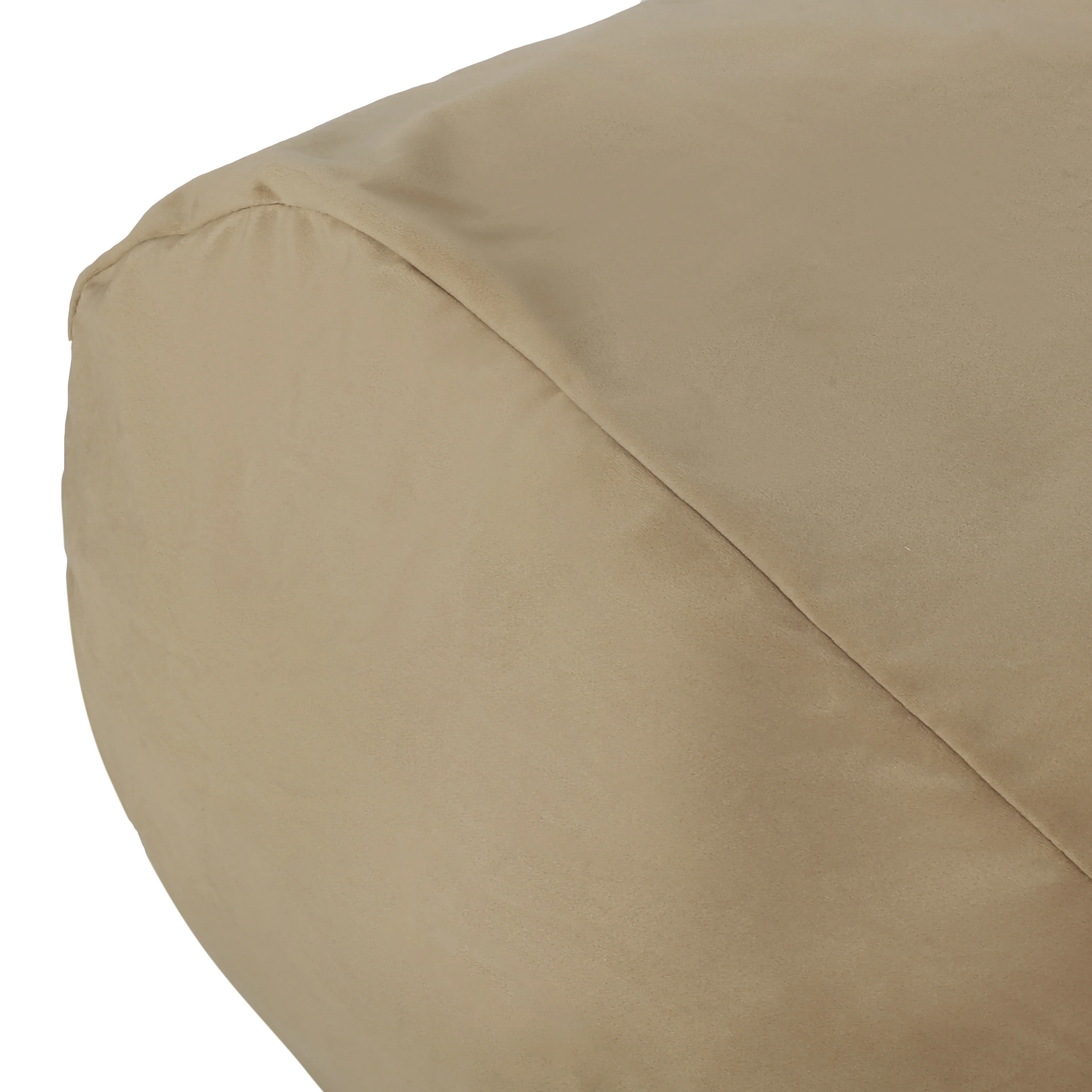 Brookover Modern Velvet 6 Foot Bean Bag Lounger - furnishings