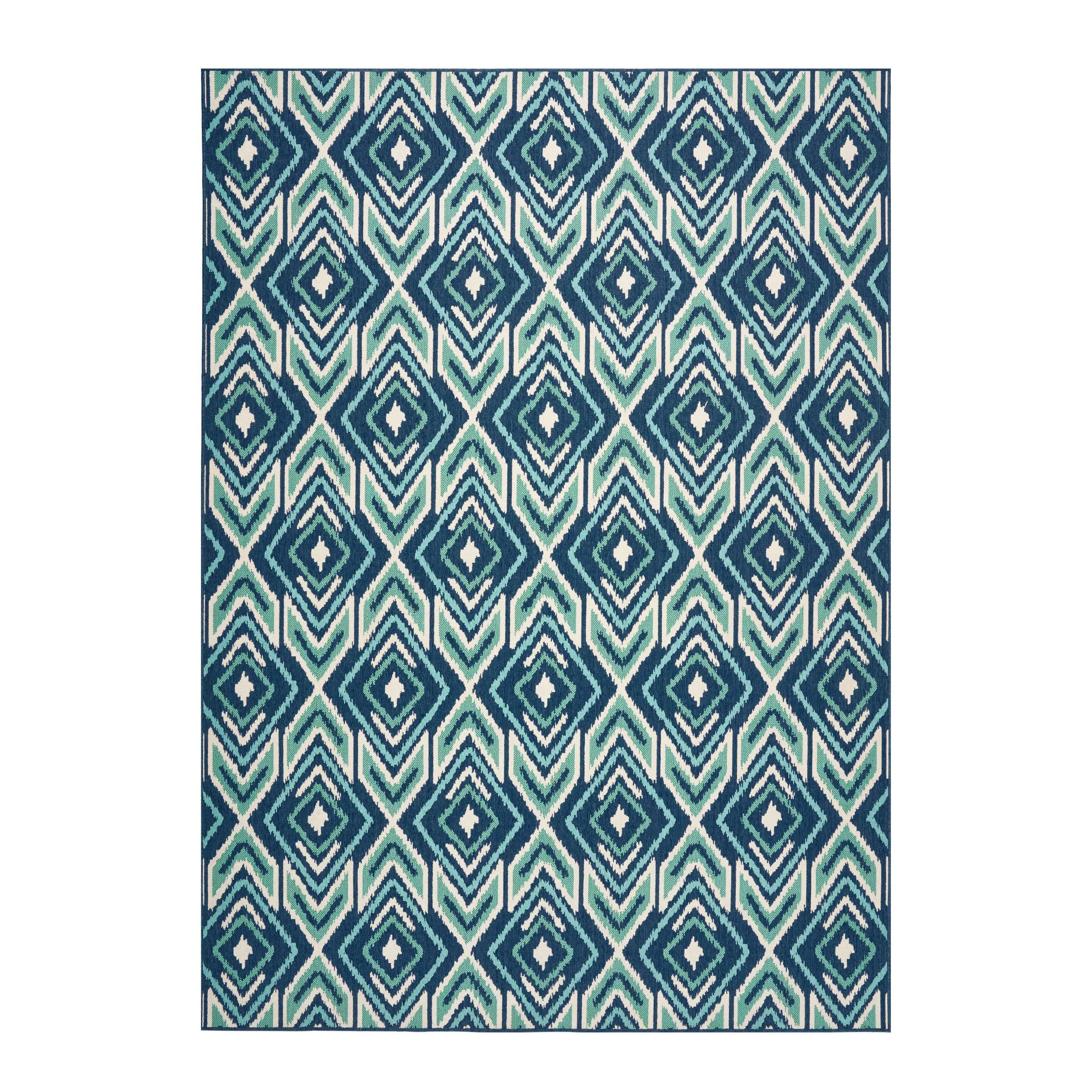 Heather Outdoor Geometric Area Rug - furnishings